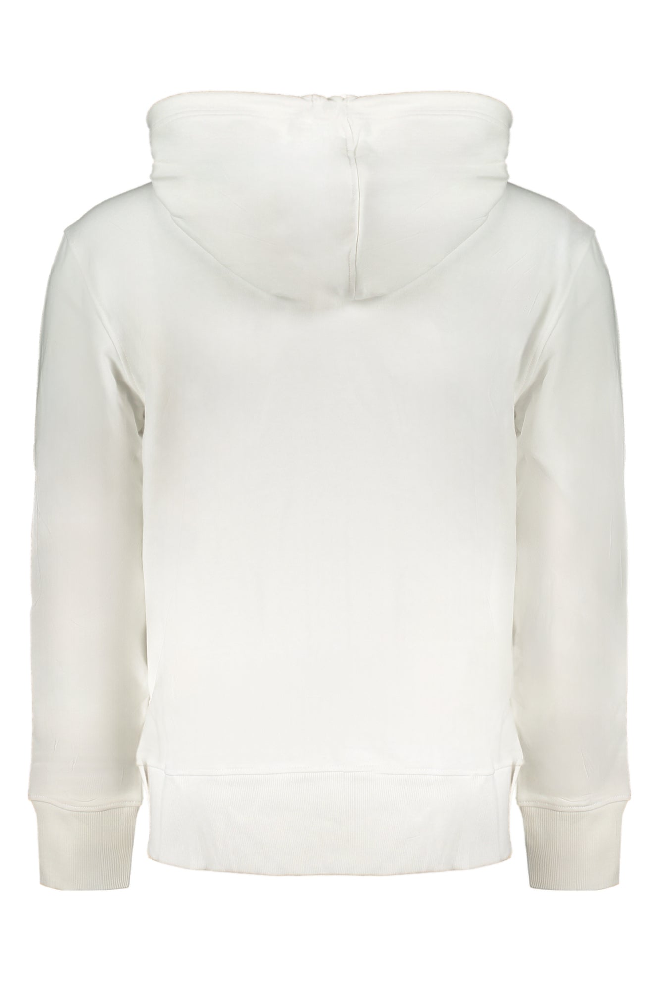 CALVIN KLEIN MENS WHITE ZIP SWEATSHIRT