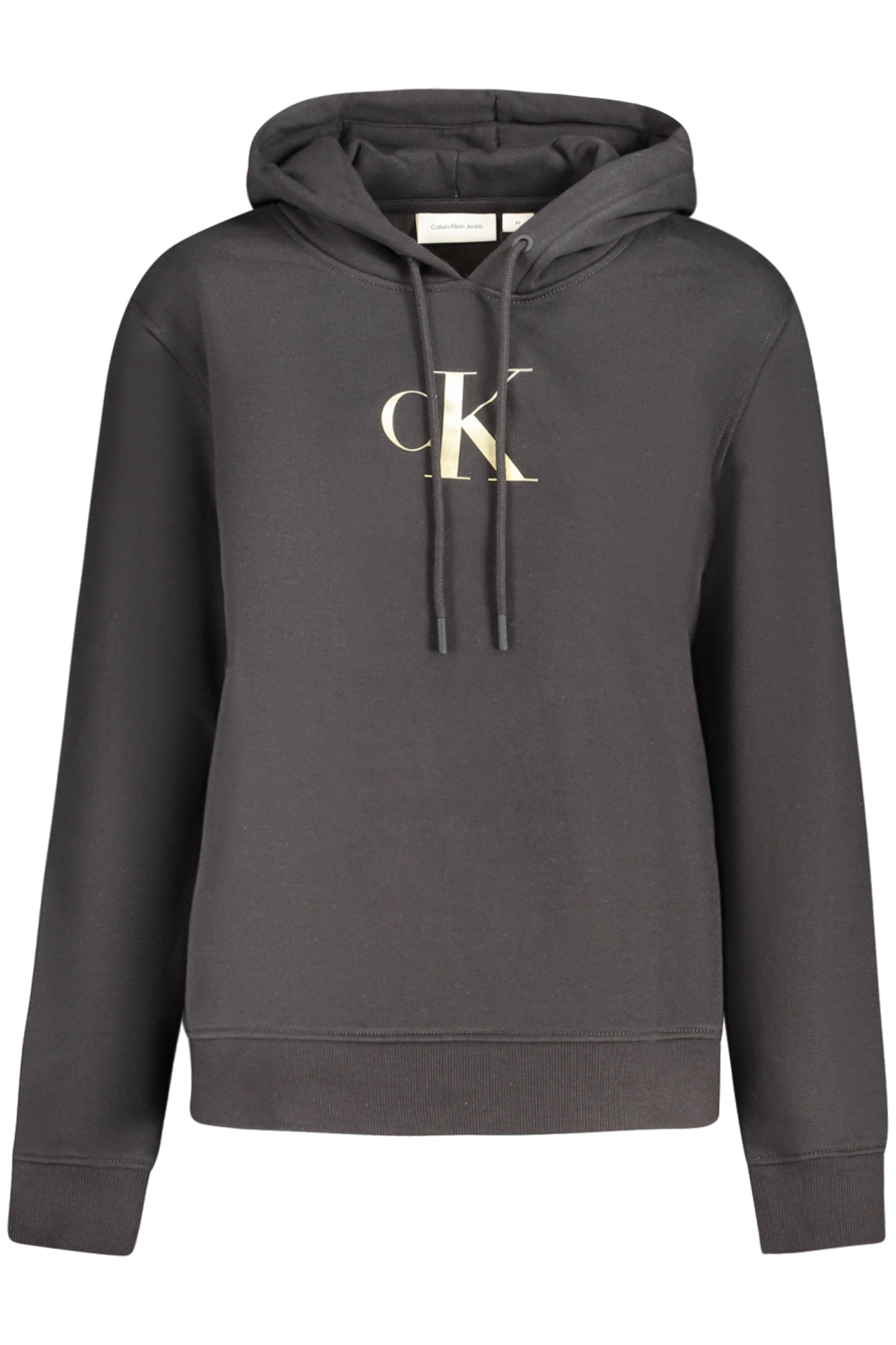 CALVIN KLEIN SWEATSHIRT WITHOUT ZIP WOMEN BLACK
