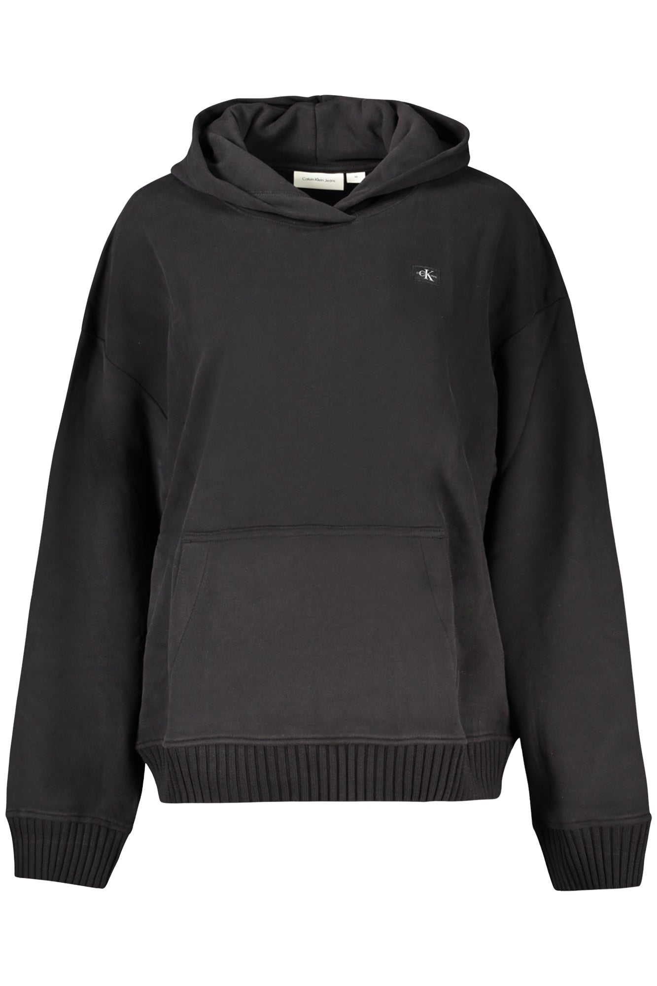 CALVIN KLEIN SWEATSHIRT WITHOUT ZIP WOMEN BLACK