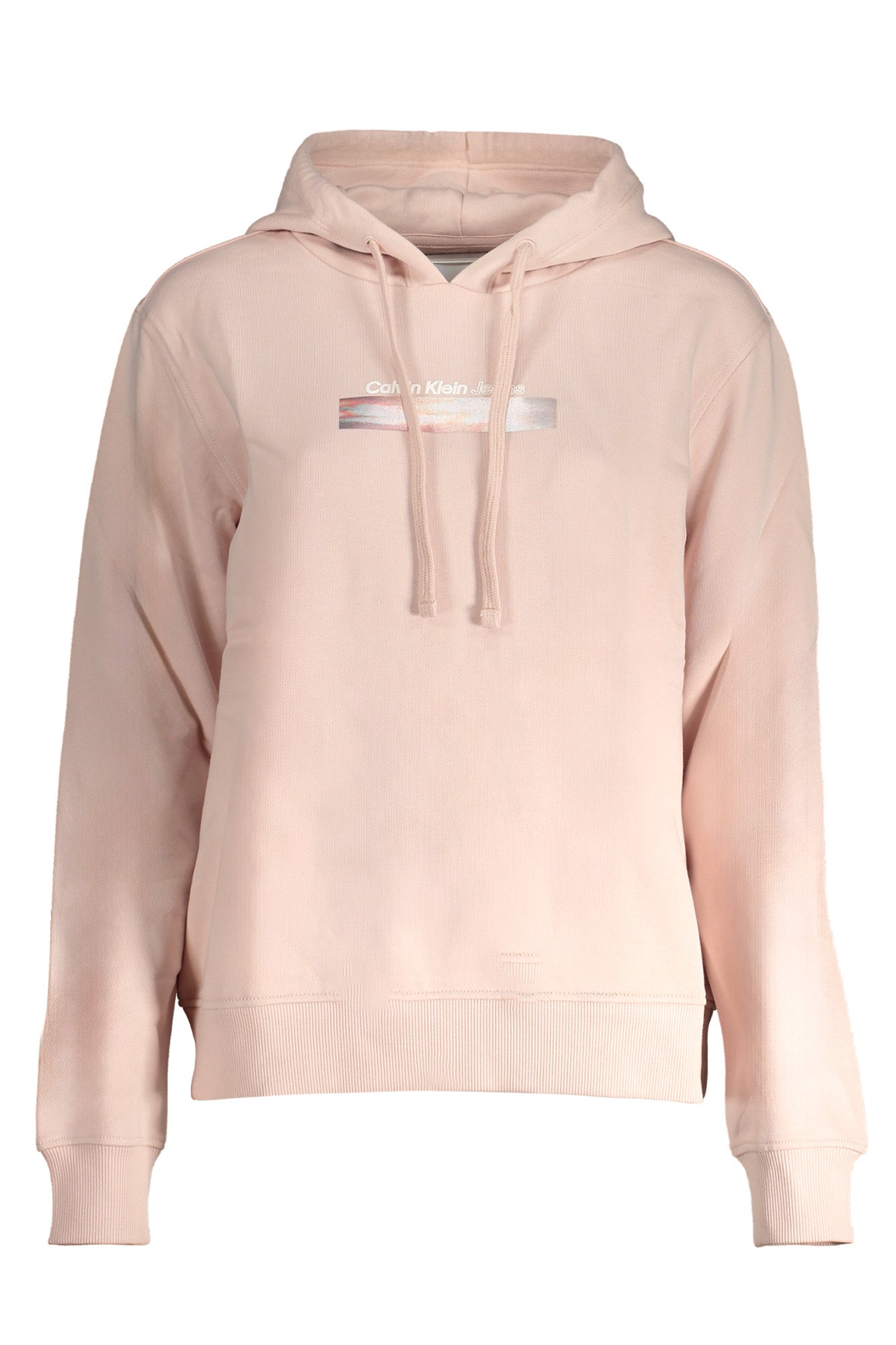 CALVIN KLEIN WOMENS PINK ZIPLESS SWEATSHIRT