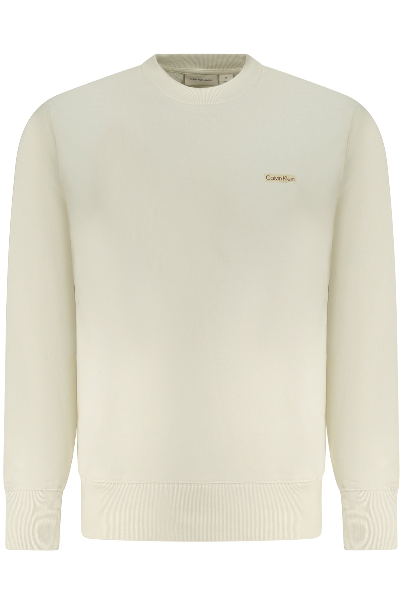 CALVIN KLEIN SWEATSHIRT WITHOUT ZIP MEN BEIGE