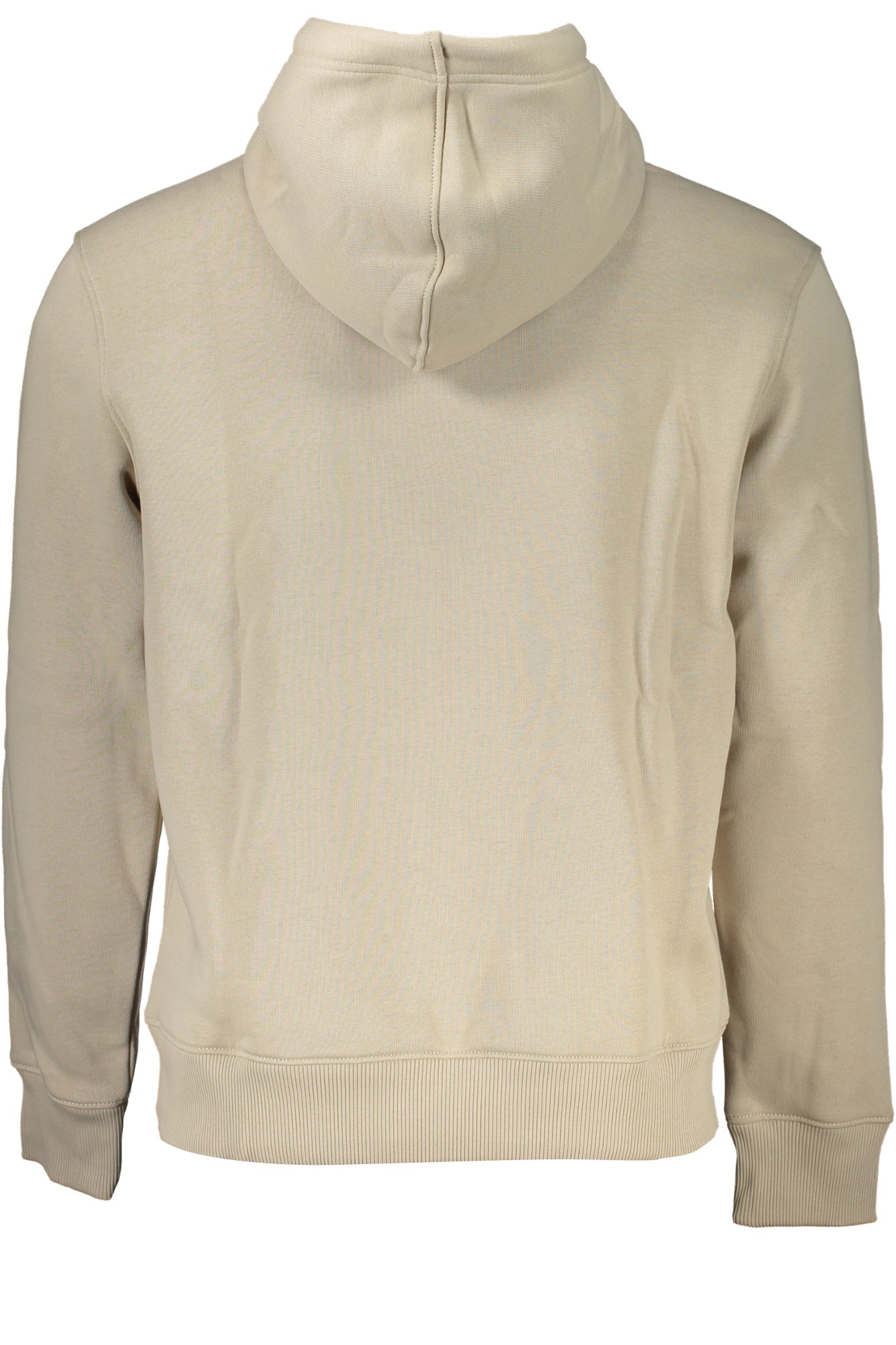 CALVIN KLEIN MENS BEIGE ZIPLESS SWEATSHIRT