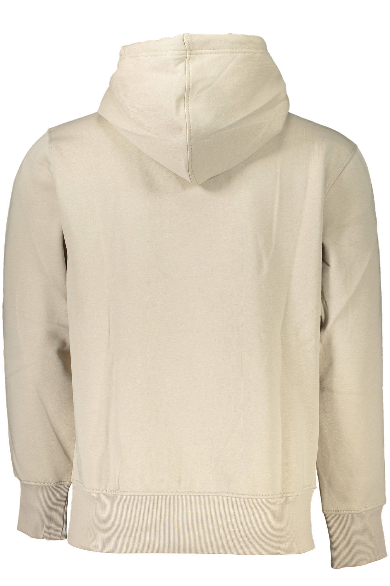 CALVIN KLEIN MENS BEIGE ZIPLESS SWEATSHIRT