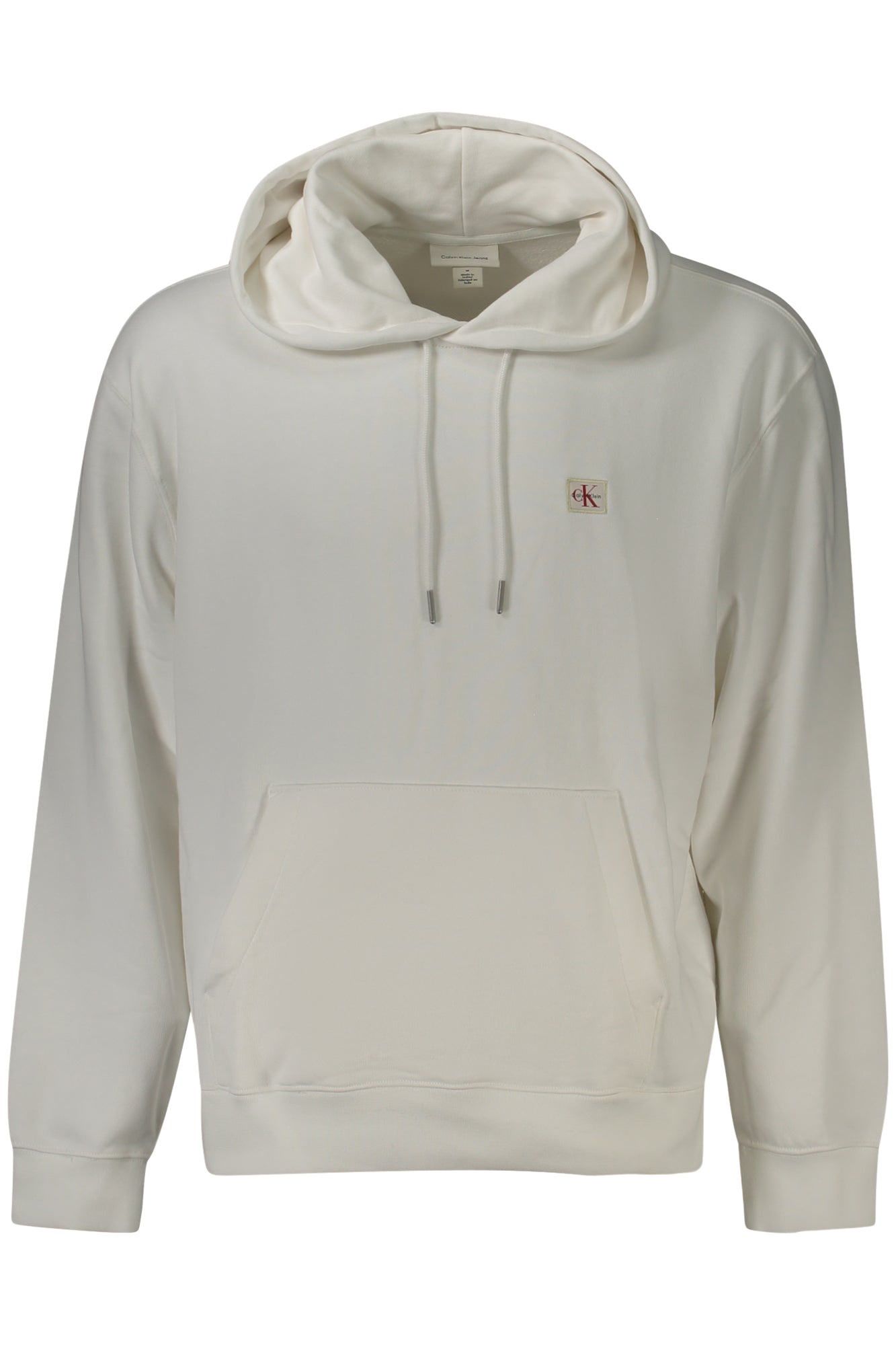 CALVIN KLEIN MENS ZIP-UP SWEATSHIRT WHITE