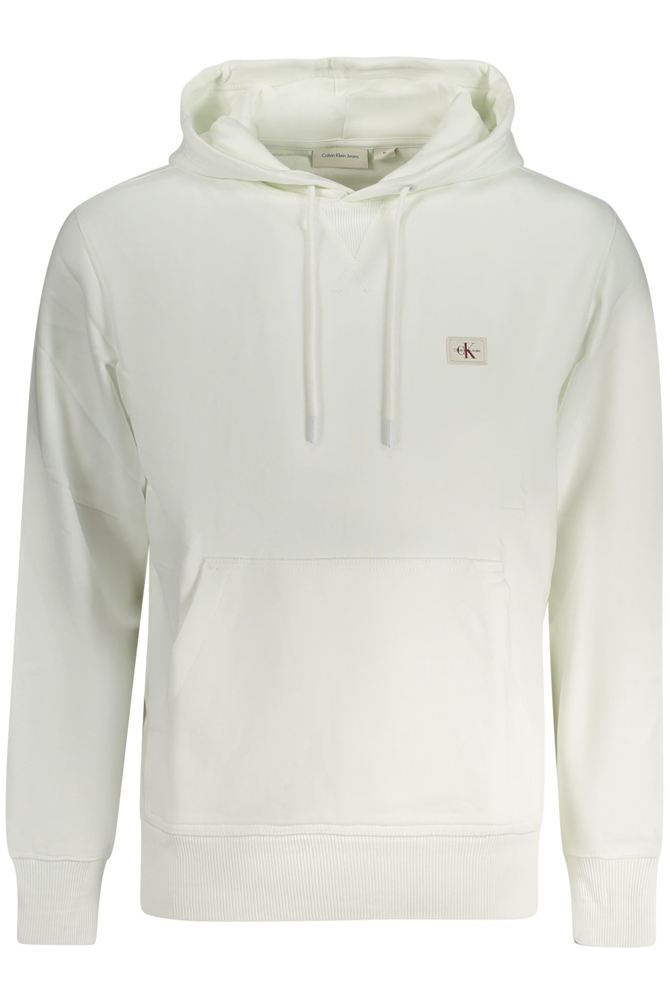 CALVIN KLEIN MENS ZIP-UP SWEATSHIRT WHITE