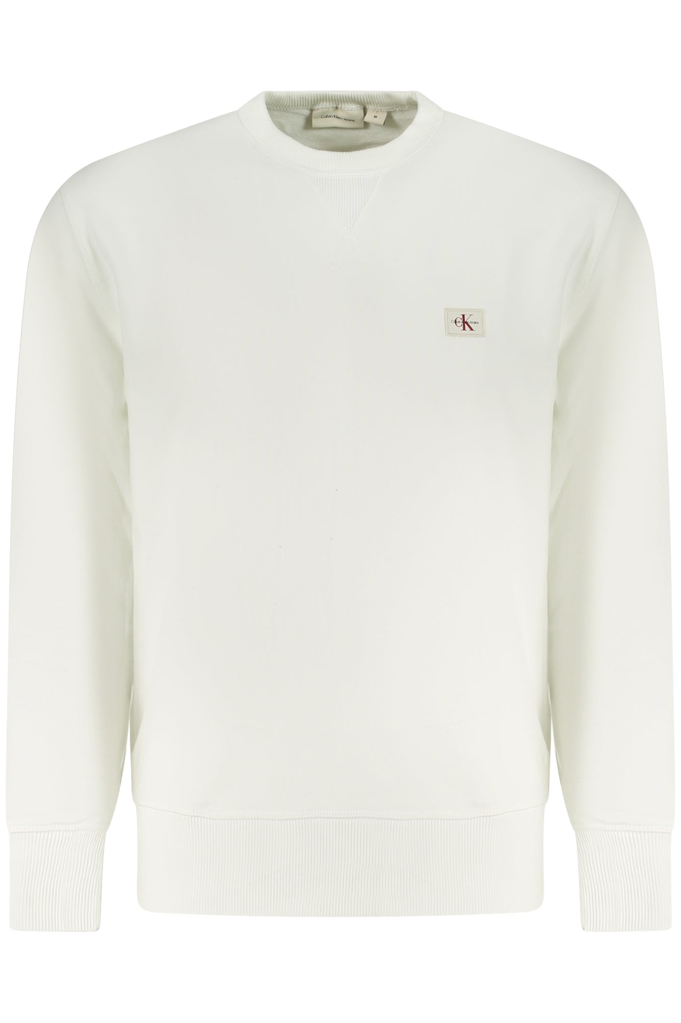 CALVIN KLEIN MENS ZIP-UP SWEATSHIRT WHITE
