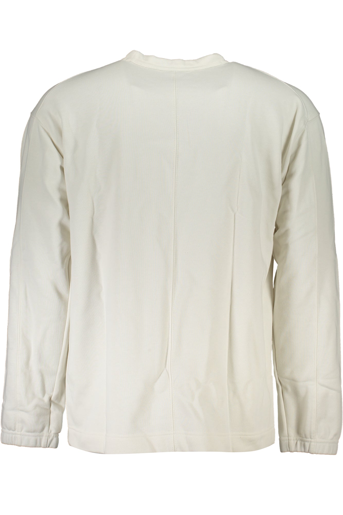 CALVIN KLEIN MENS WHITE ZIPLESS SWEATSHIRT