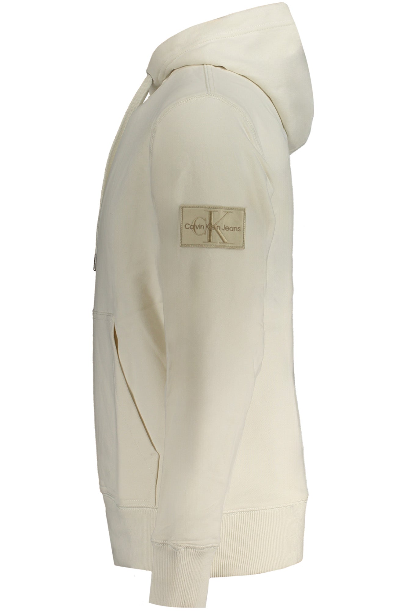 CALVIN KLEIN MENS ZIP-UP SWEATSHIRT WHITE