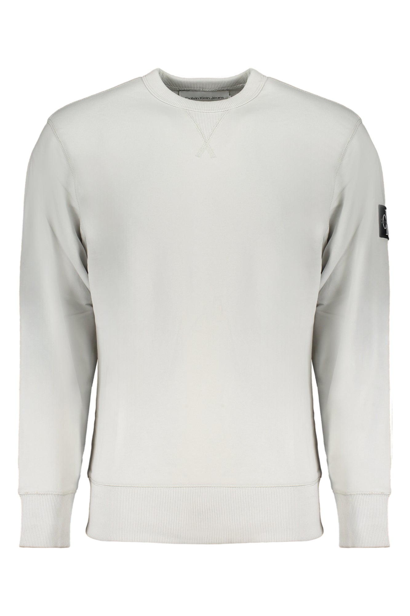 CALVIN KLEIN MENS GRAY ZIPLESS SWEATSHIRT