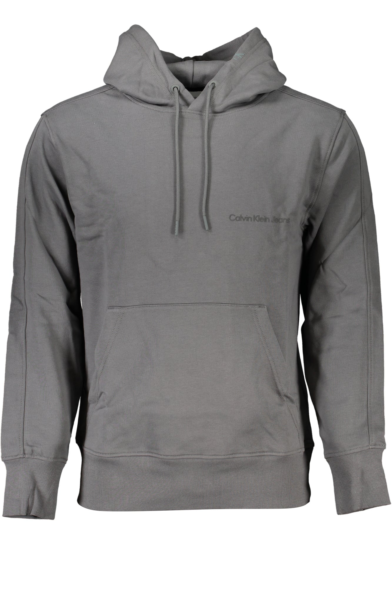 CALVIN KLEIN MENS GRAY ZIPLESS SWEATSHIRT