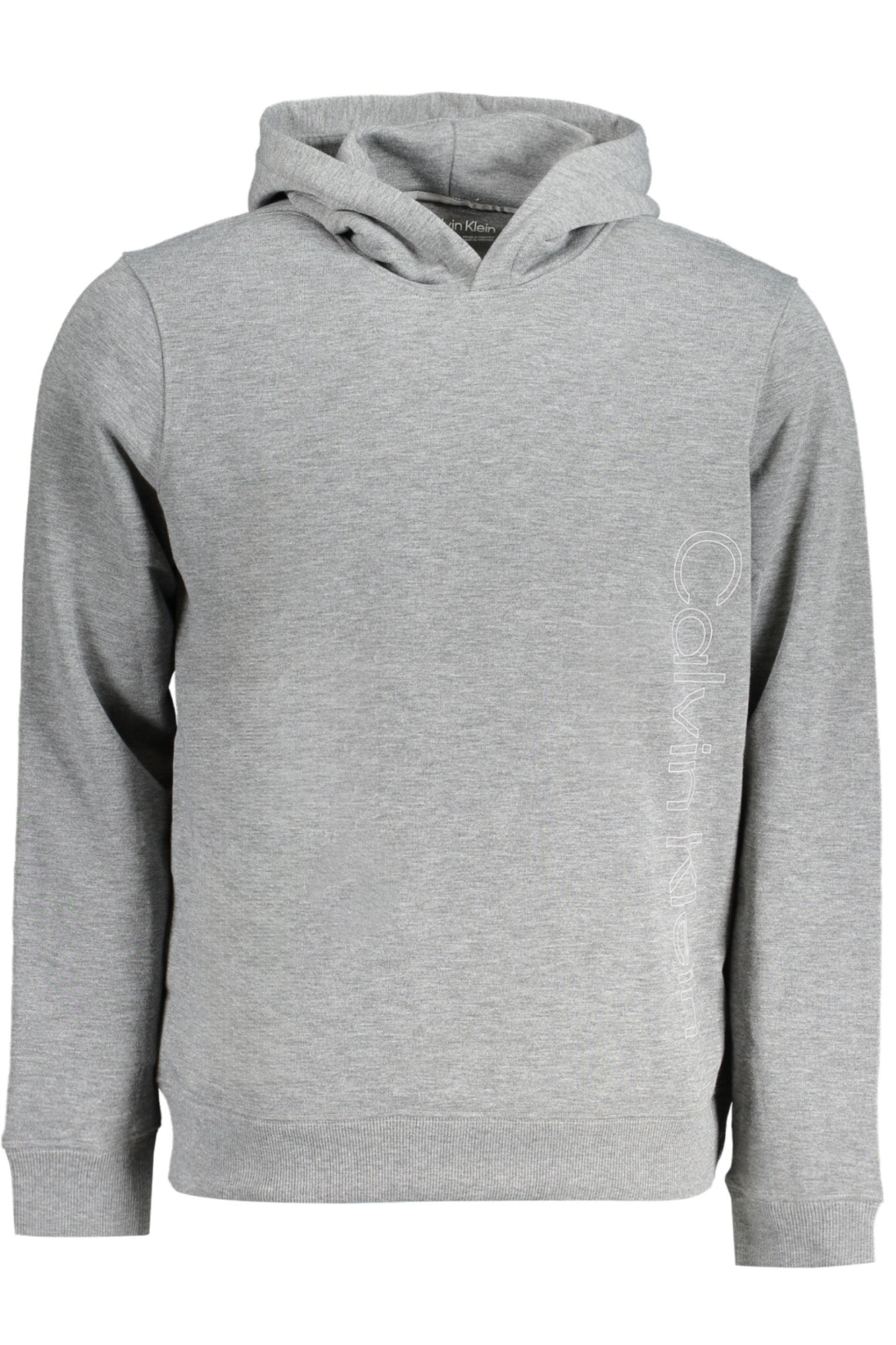 CALVIN KLEIN MENS ZIP-UP SWEATSHIRT GREY