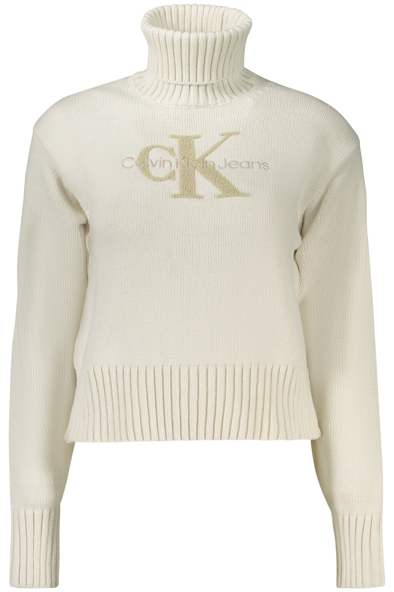 CALVIN KLEIN WOMENS SWEATER WHITE