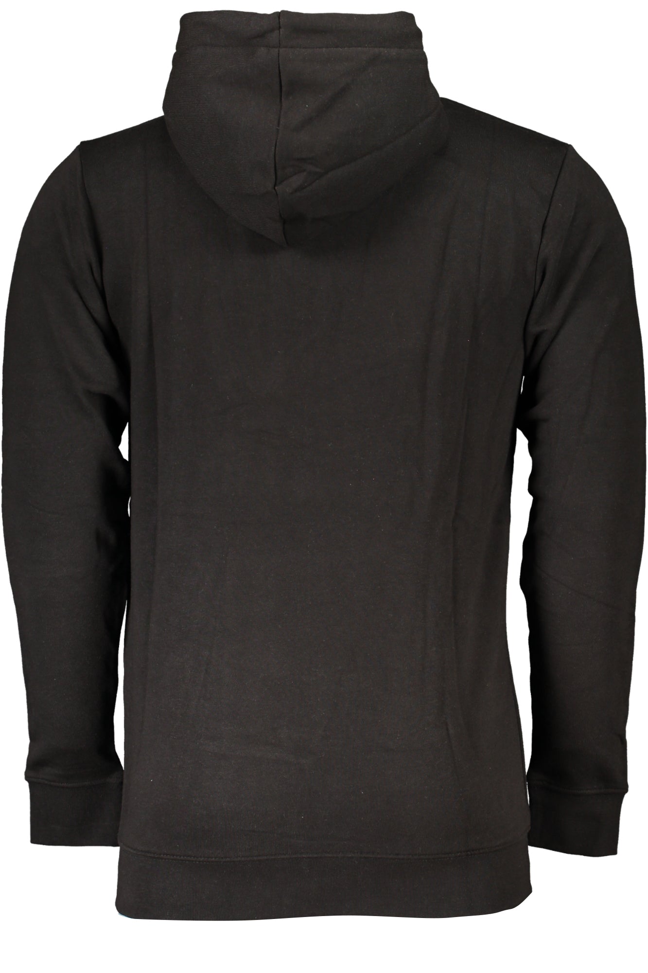CAVALLI CLASS MENS BLACK ZIP SWEATSHIRT