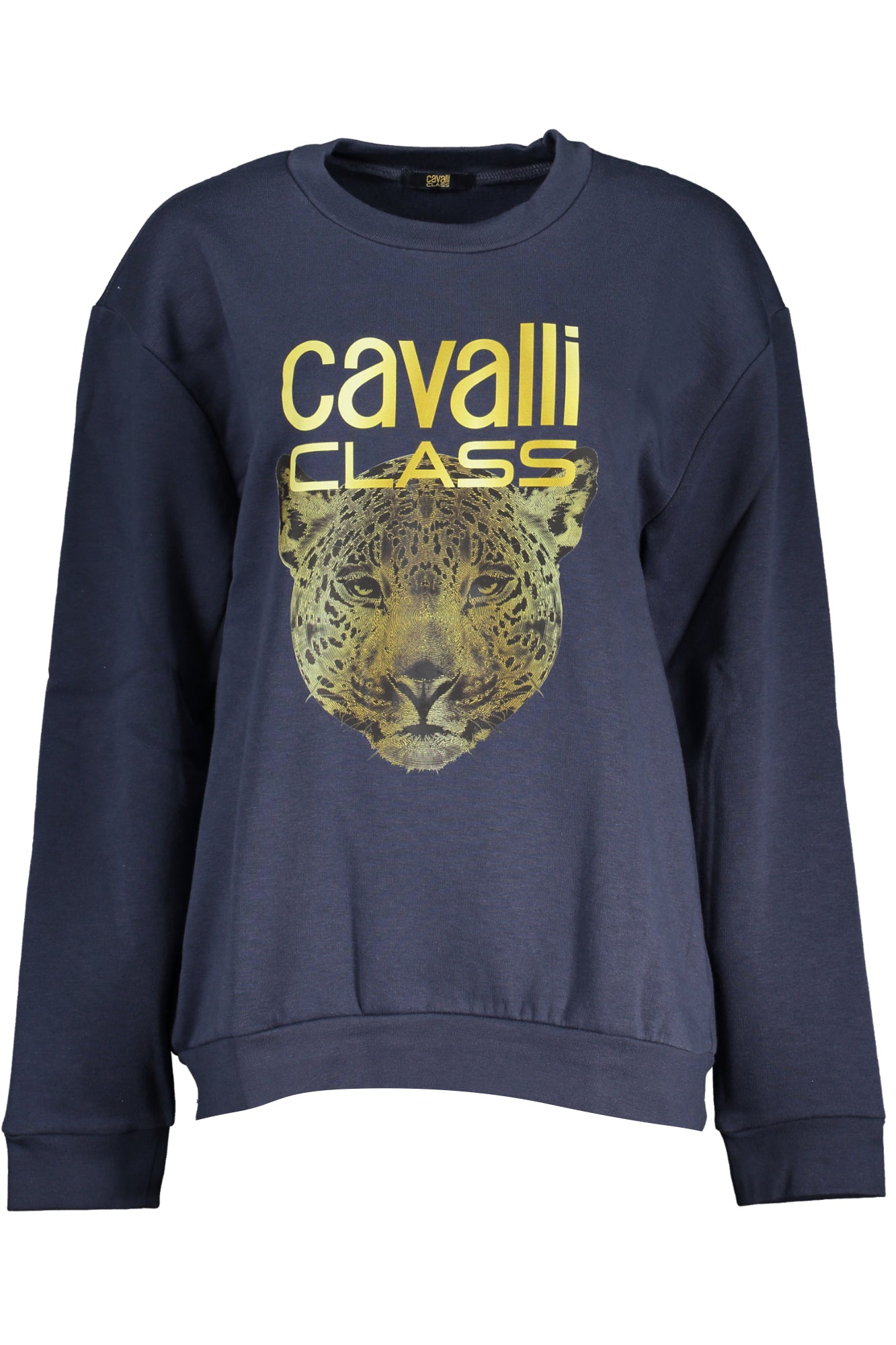 CAVALLI CLASS WOMENS ZIPLESS SWEATSHIRT BLUE
