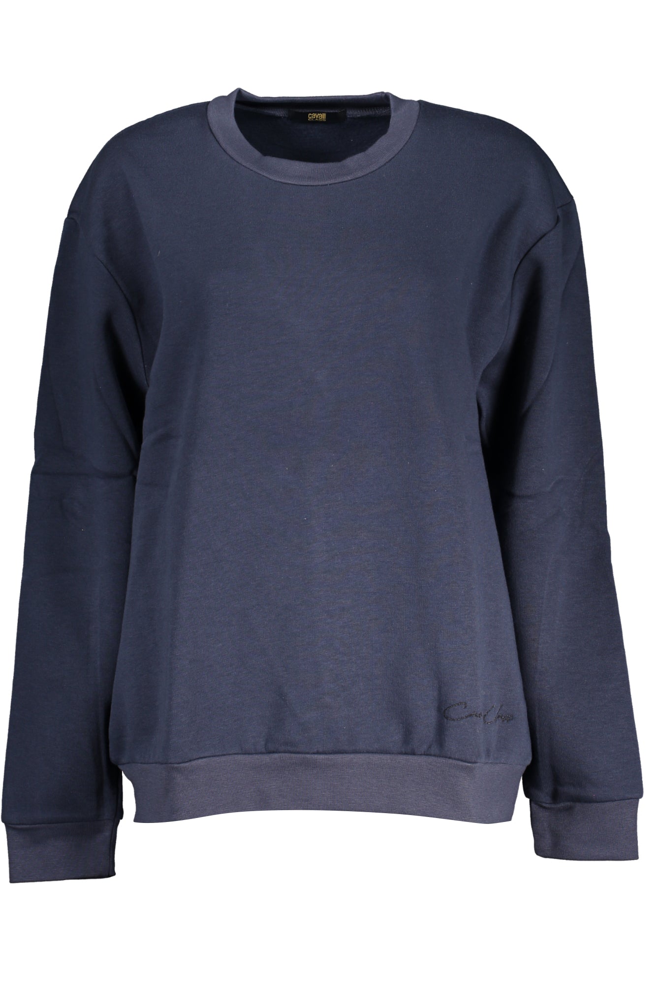 CAVALLI CLASS WOMENS ZIPLESS SWEATSHIRT BLUE