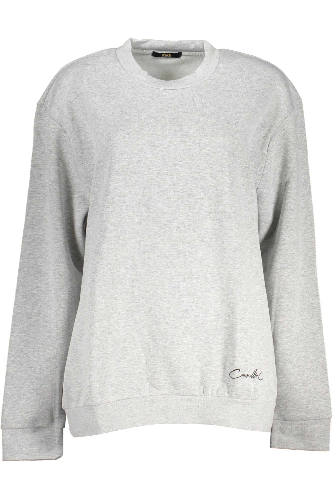 CAVALLI CLASS WOMENS GRAY ZIPLESS SWEATSHIRT
