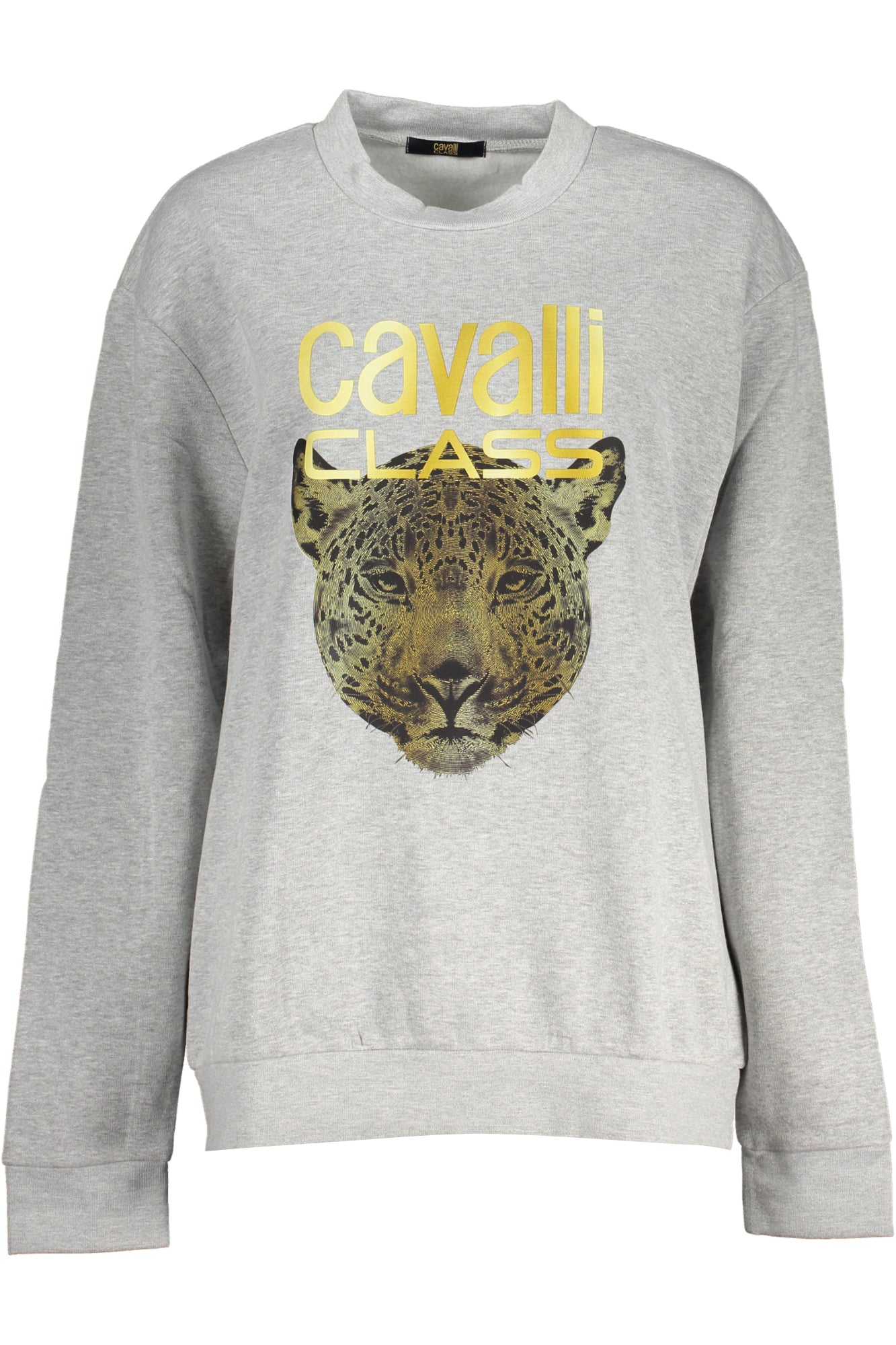 CAVALLI CLASS WOMENS GRAY ZIPLESS SWEATSHIRT
