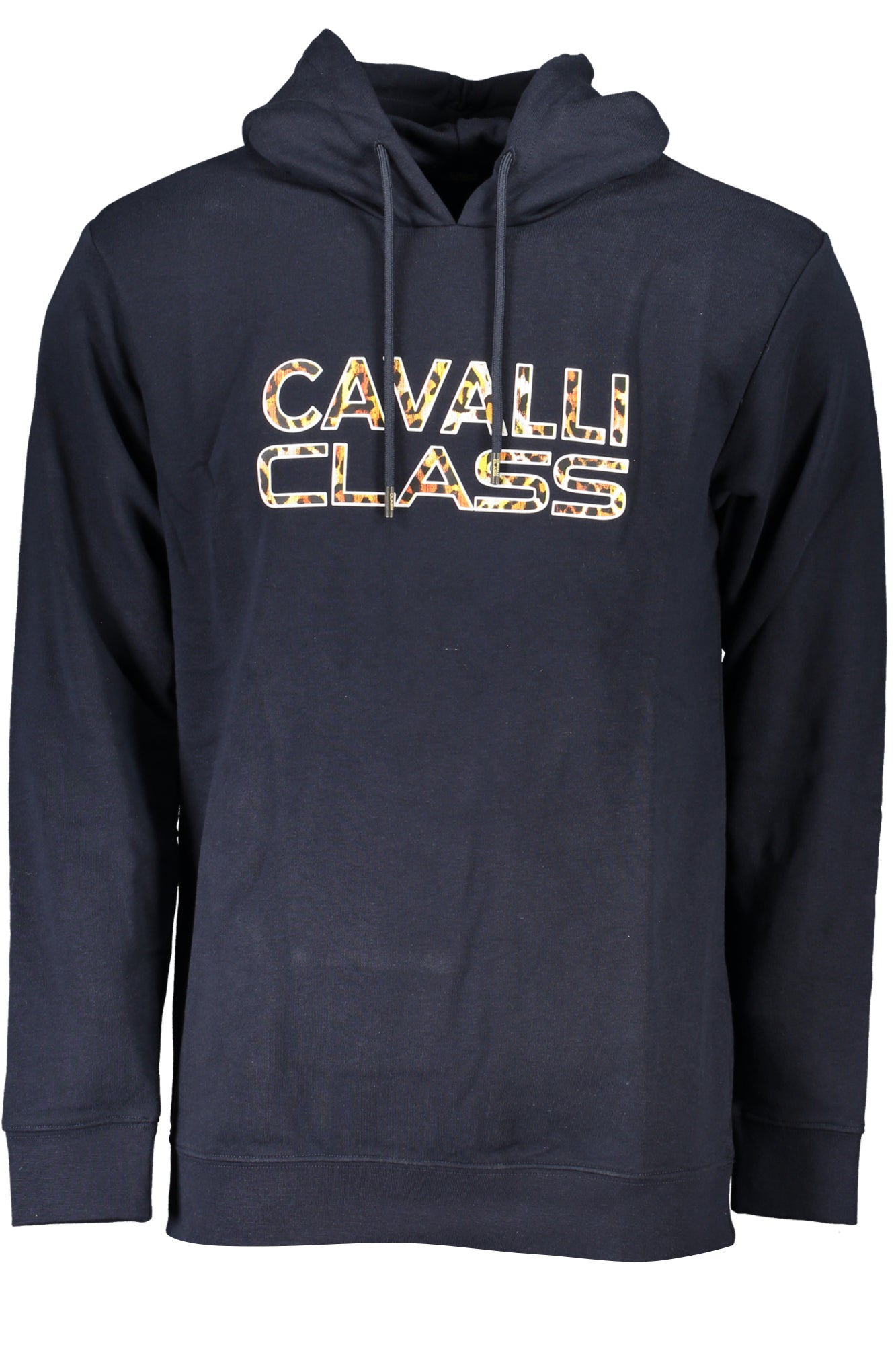 CAVALLI CLASS MENS BLUE ZIPLESS SWEATSHIRT