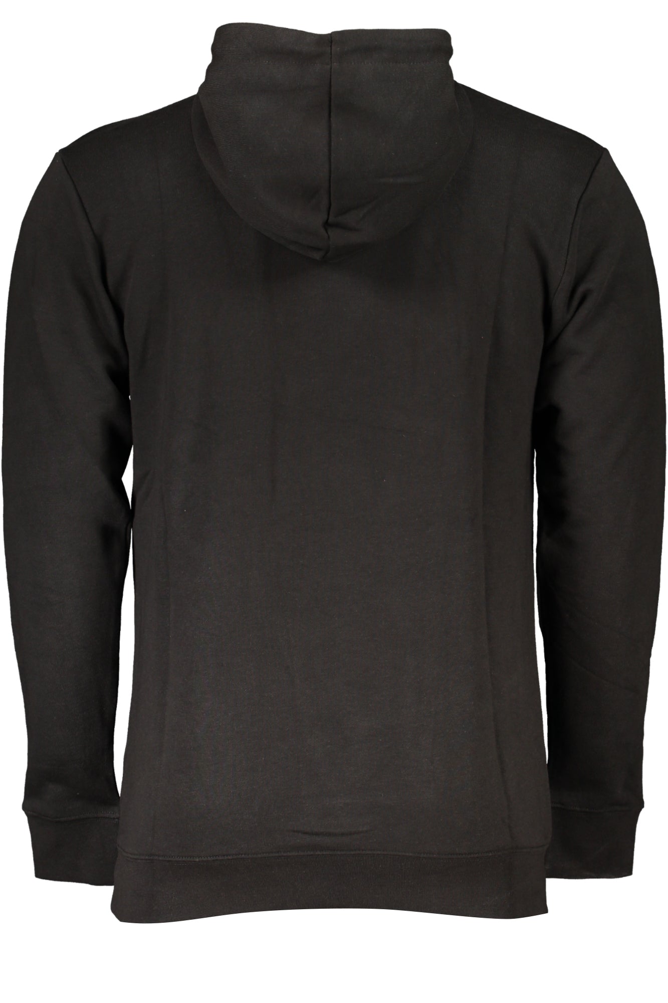 CAVALLI CLASS MENS BLACK ZIP-OUT SWEATSHIRT