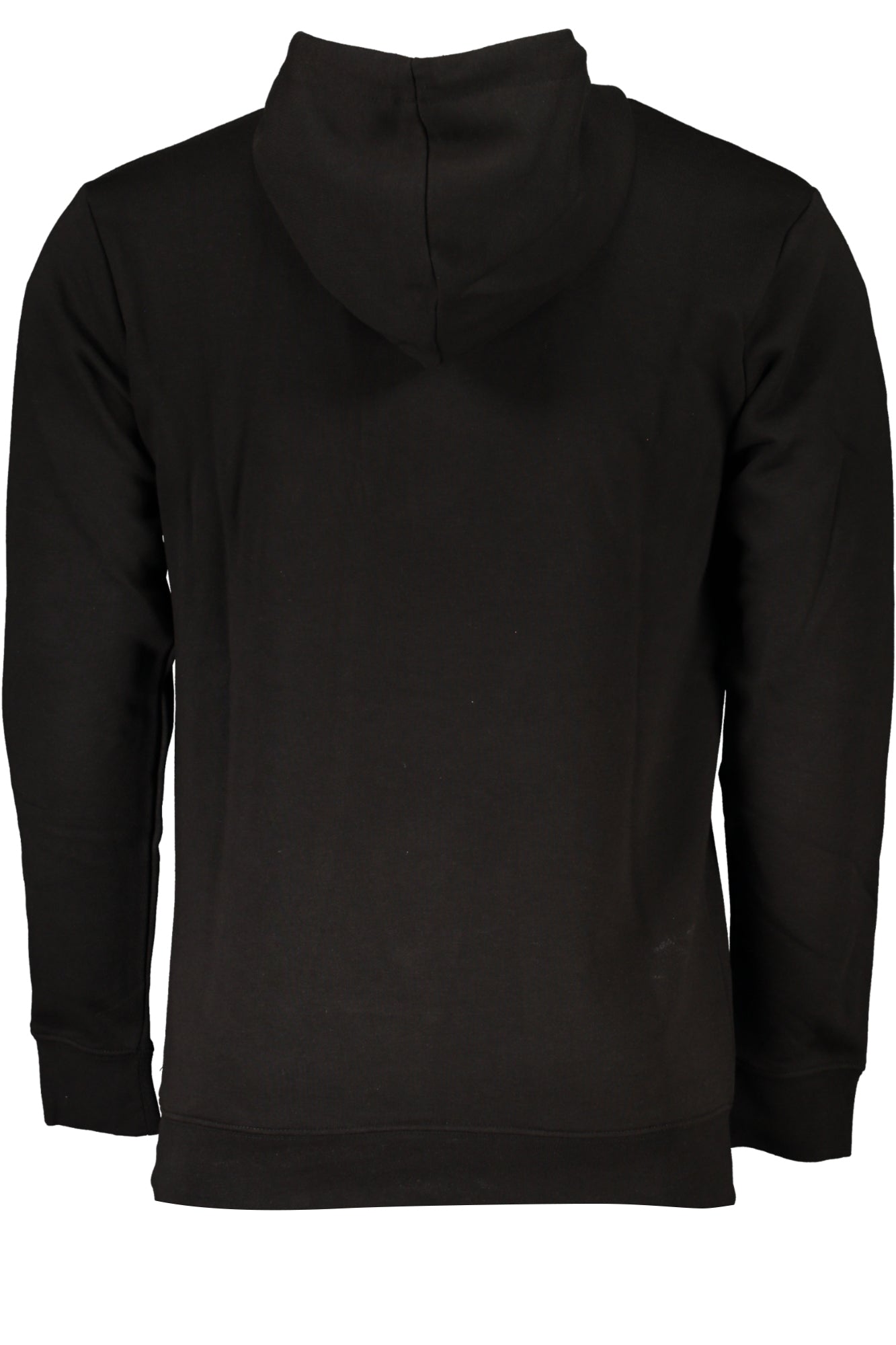CAVALLI CLASS MENS BLACK ZIP-OUT SWEATSHIRT