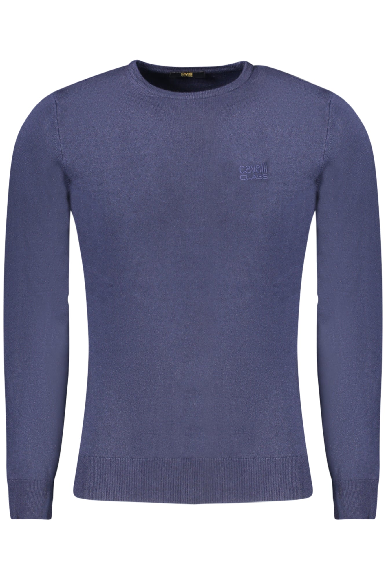 CAVALLI CLASS MENS BLUE SWEATER