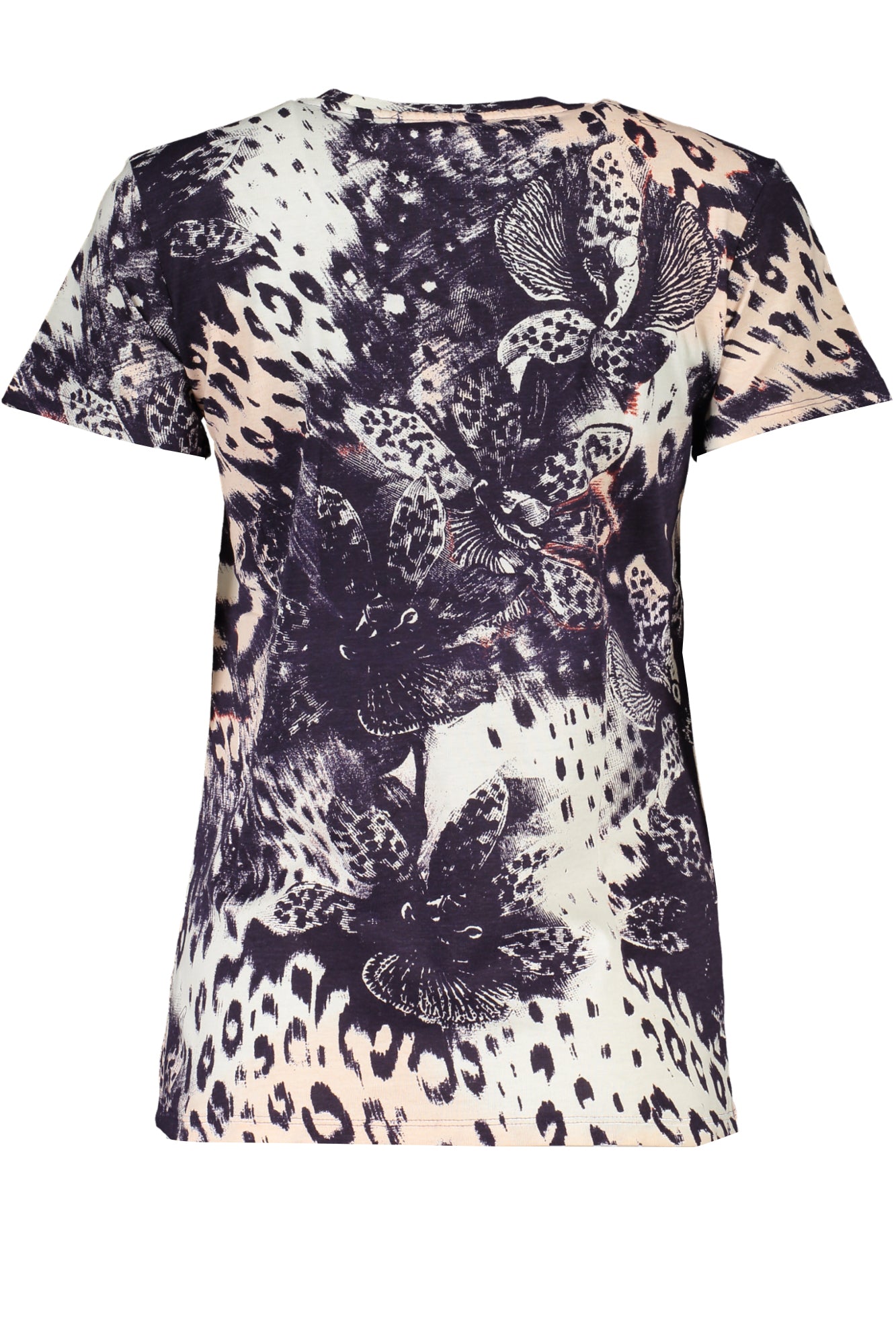 CAVALLI CLASS WOMENS SHORT SLEEVE T-SHIRT PINK