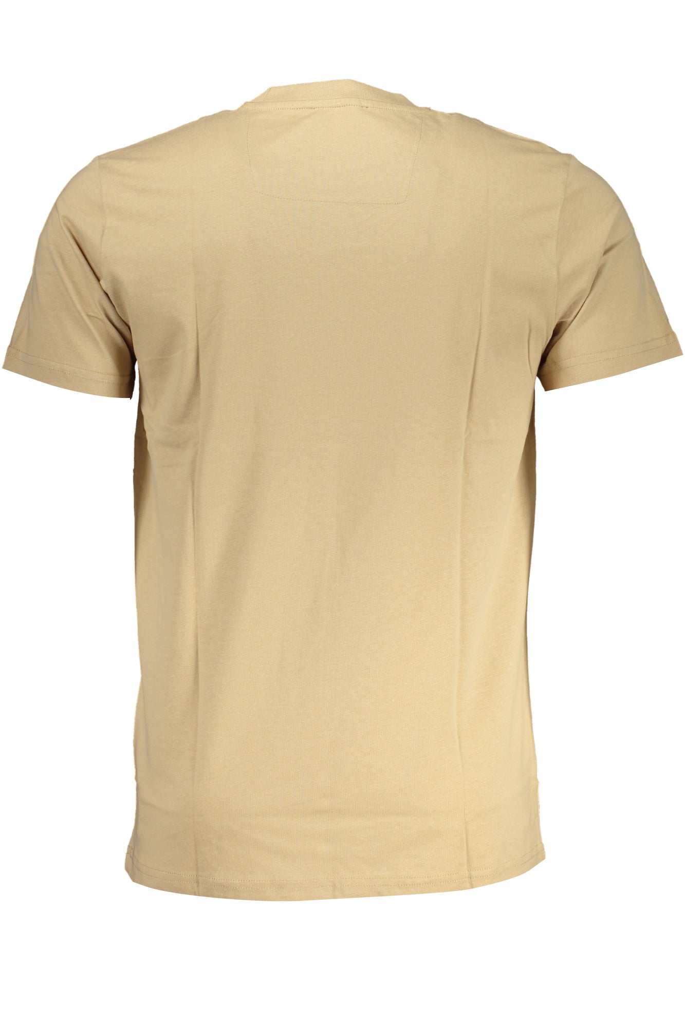 CAVALLI CLASS MENS SHORT SLEEVED T-SHIRT BEIGE