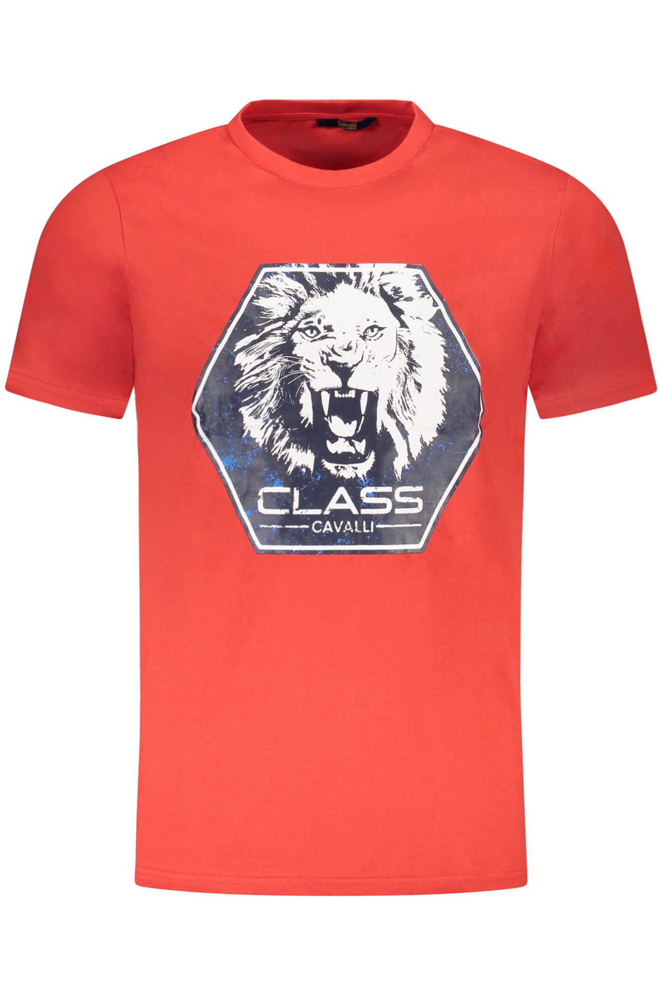 CAVALLI CLASS SHORT SLEEVE T-SHIRT MEN RED
