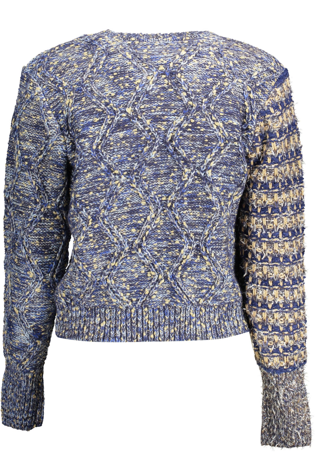 DESIGUAL WOMENS BLUE SWEATER