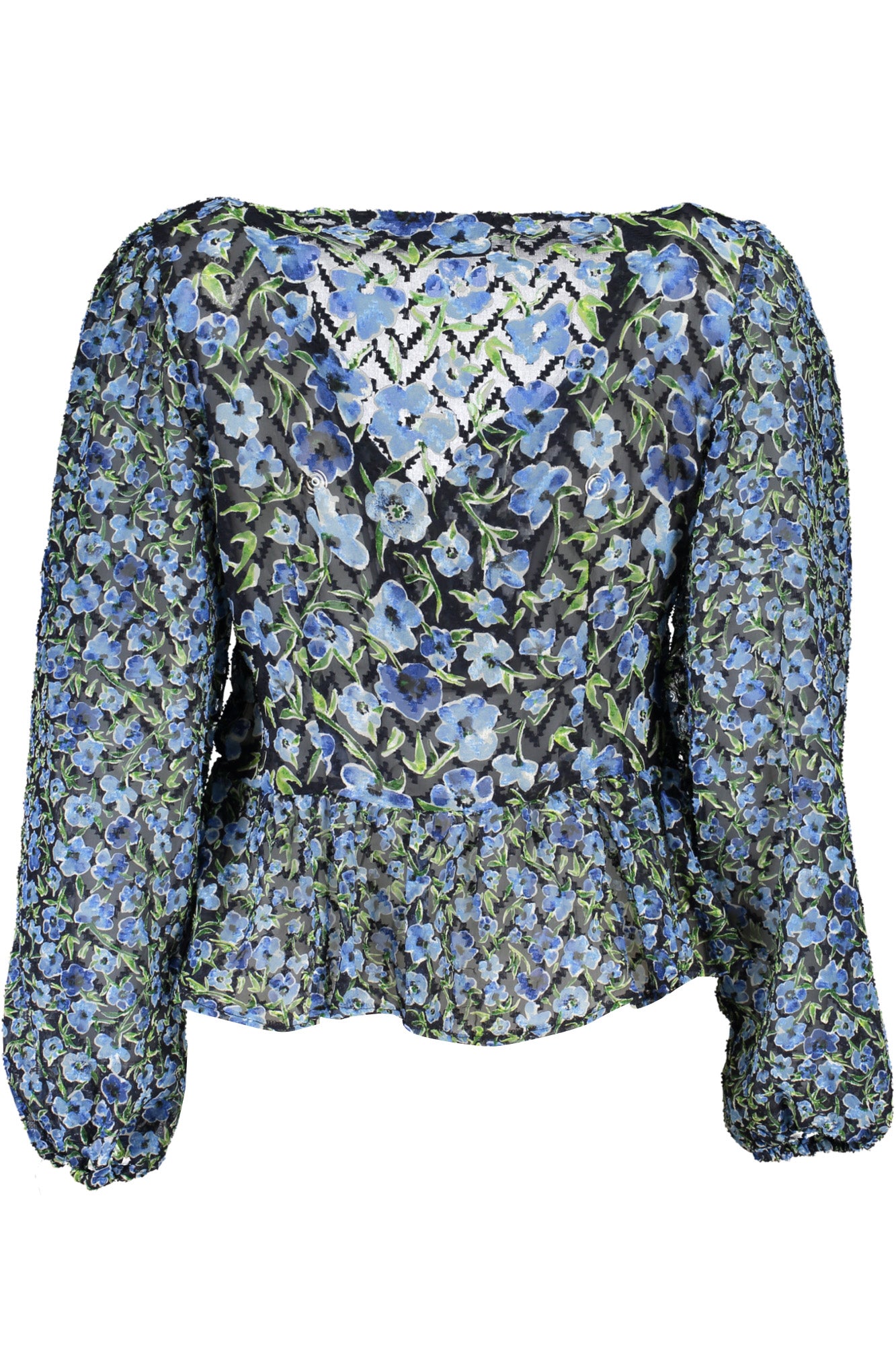 DESIGUAL WOMENS BLUE SWEATER