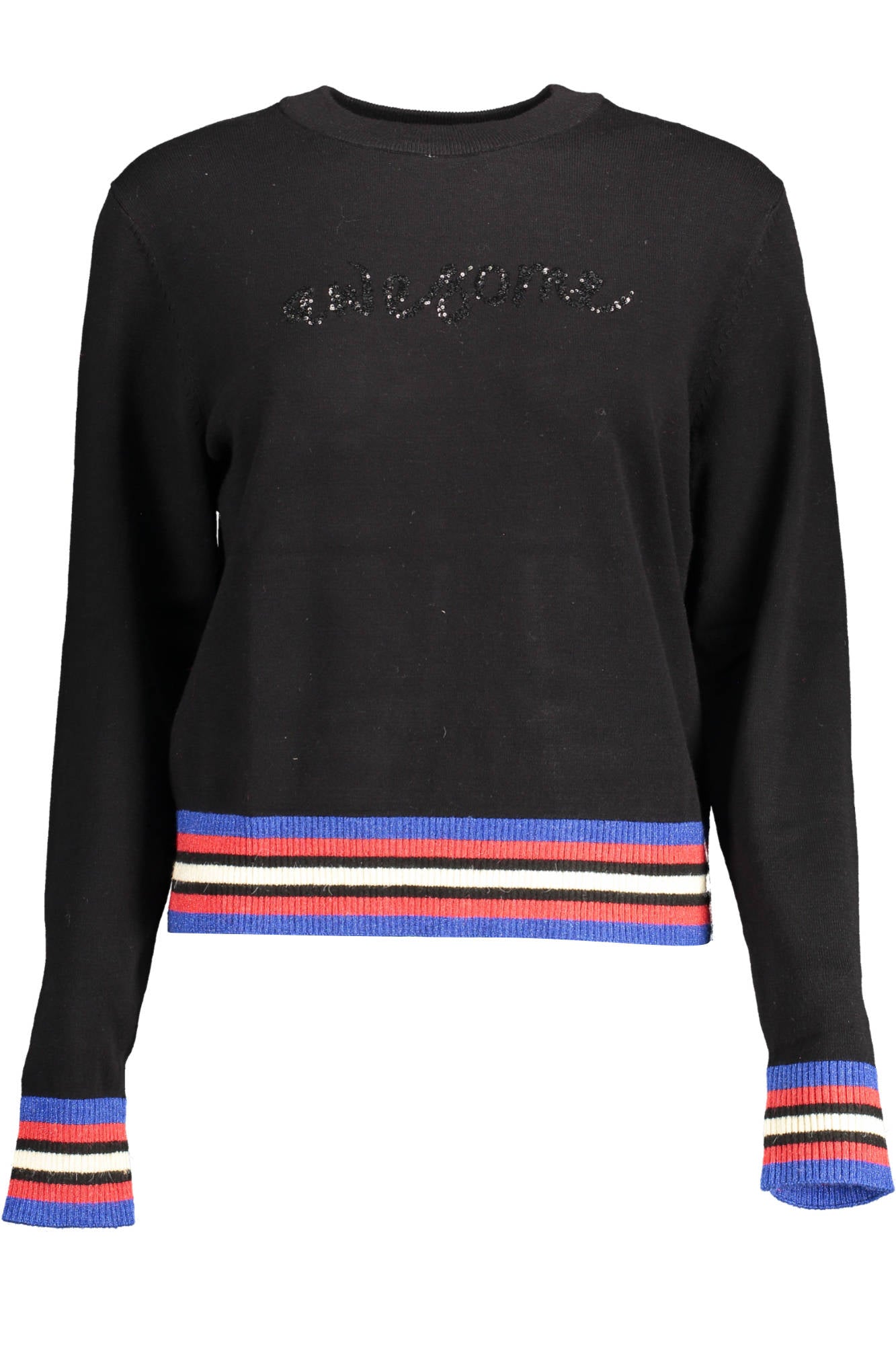 DESIGUAL SWEATER WOMAN BLACK