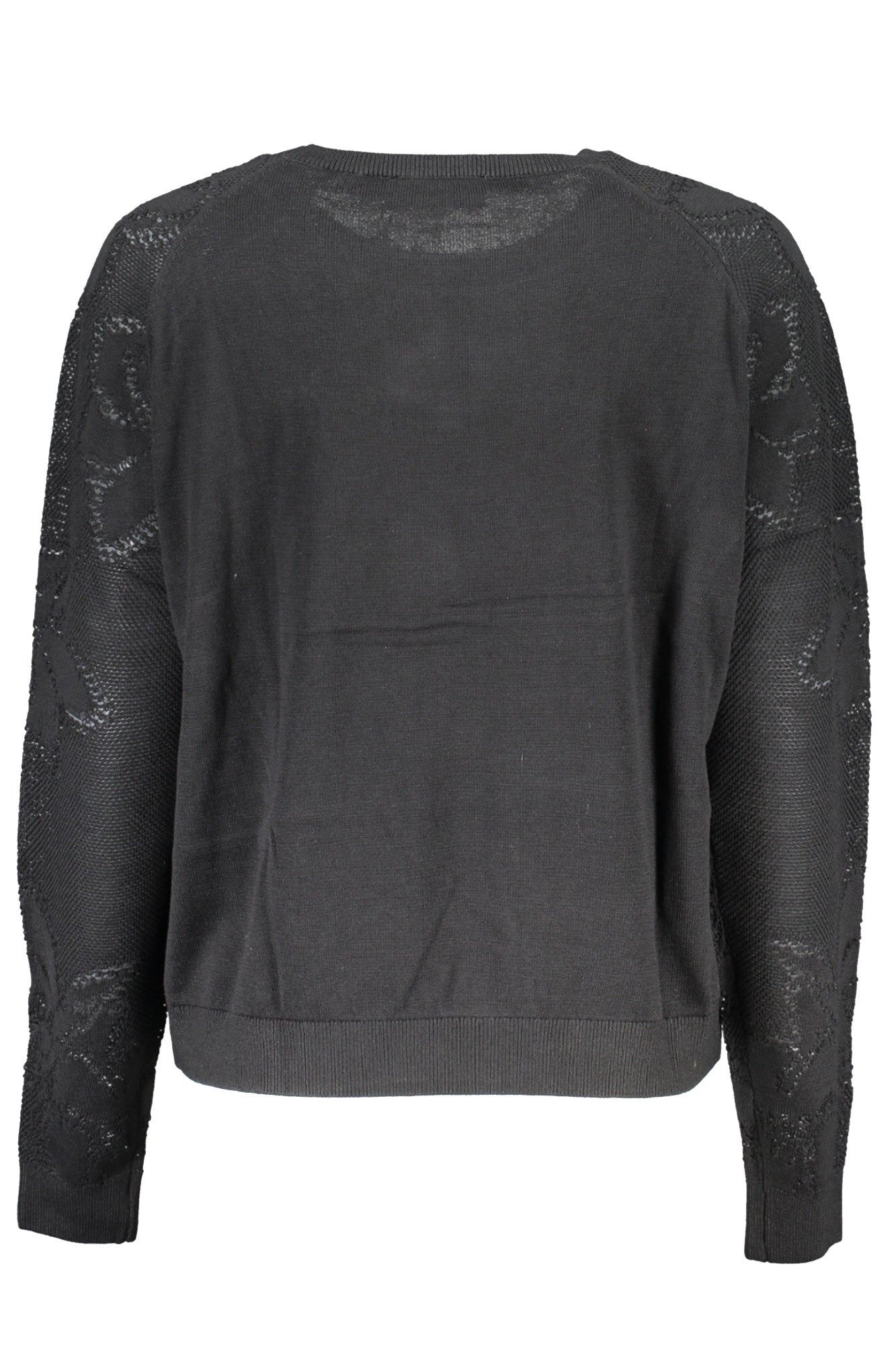 DESIGUAL BLACK WOMENS SWEATER