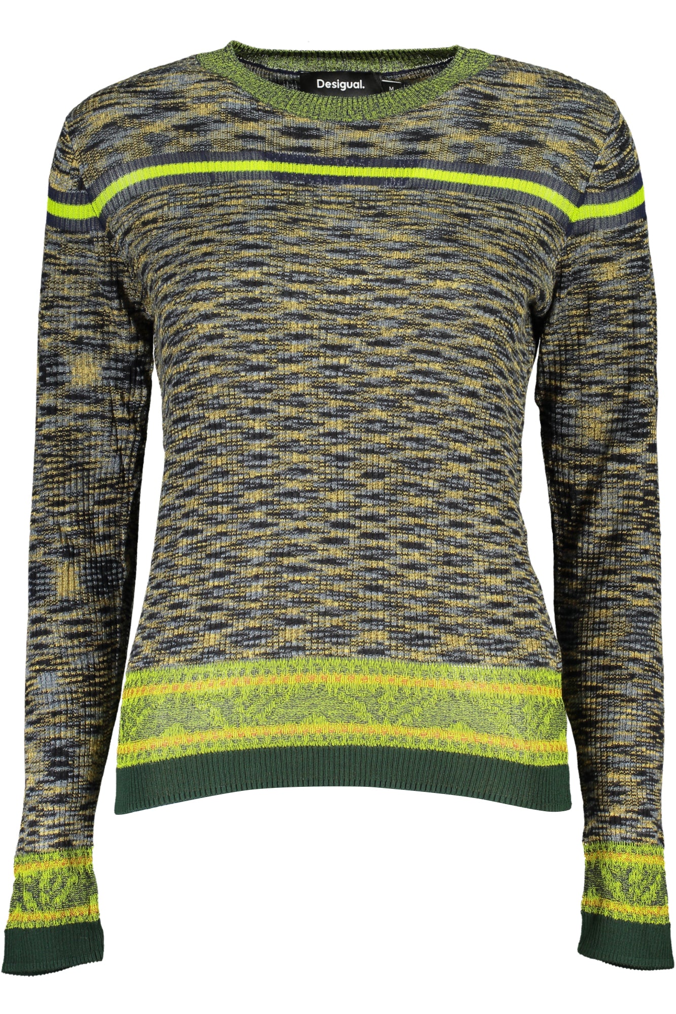 DESIGUAL GREEN WOMENS SWEATER