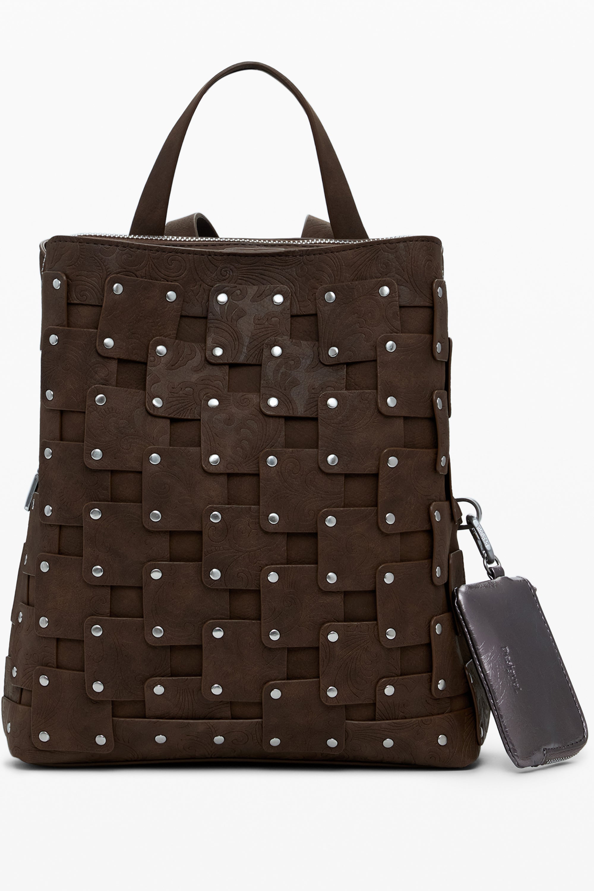 DESIGUAL WOMENS BROWN BACKPACK