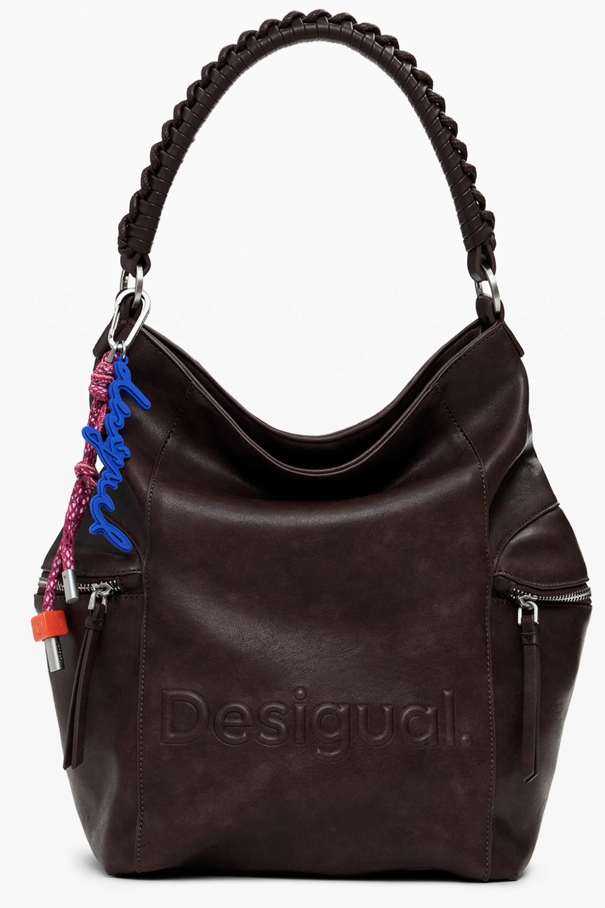 DESIGUAL WOMENS BROWN BACKPACK