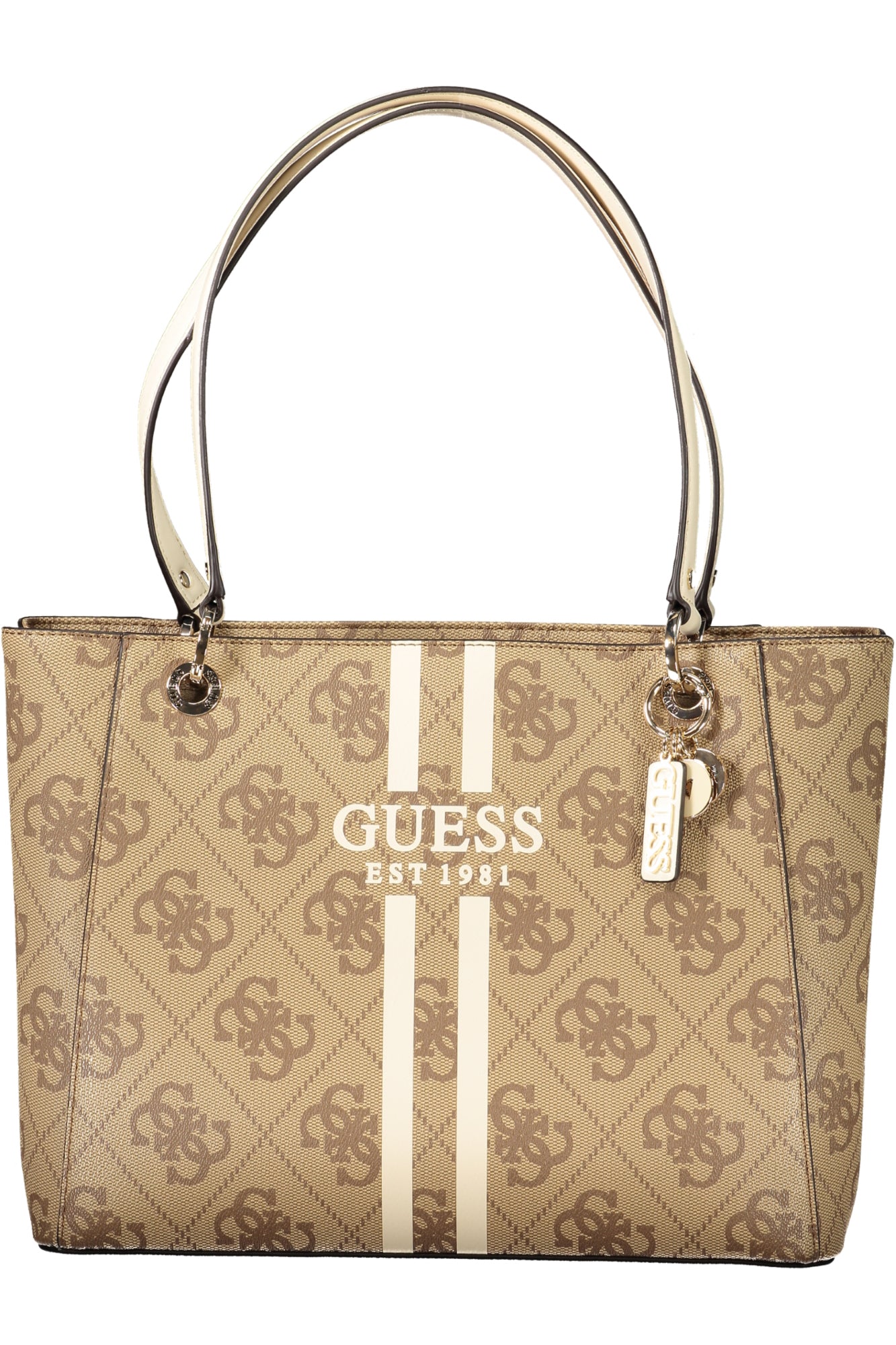 GUESS JEANS WOMENS BAG BEIGE