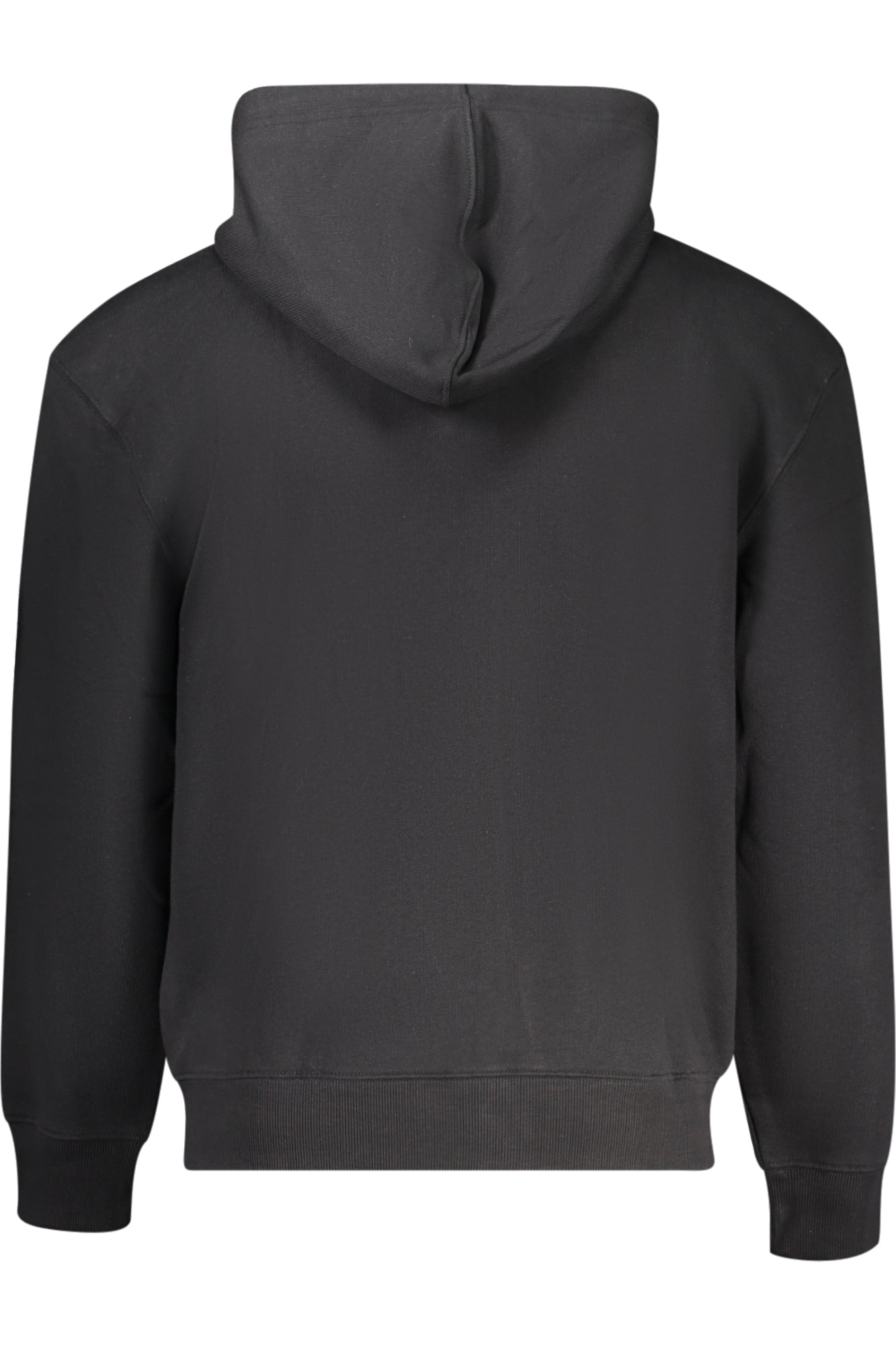 GUESS JEANS MENS ZIP-UP SWEATSHIRT BLACK