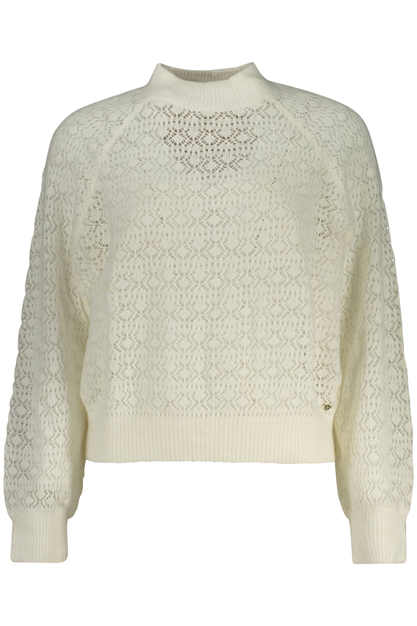 GUESS JEANS WOMENS WHITE SWEATER