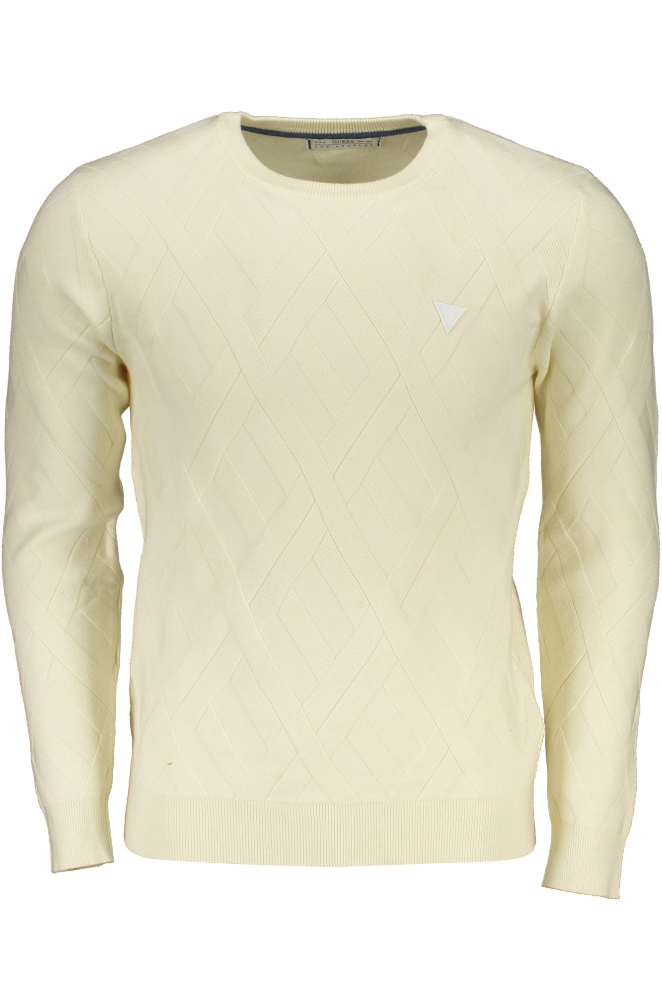 GUESS JEANS WHITE MENS SWEATER