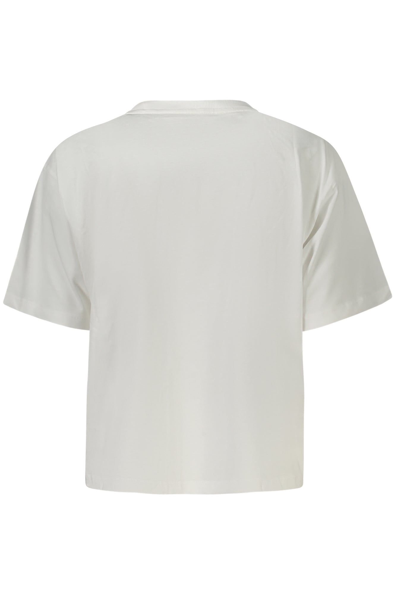 GUESS JEANS WOMENS SHORT-SLEEVE T-SHIRT WHITE