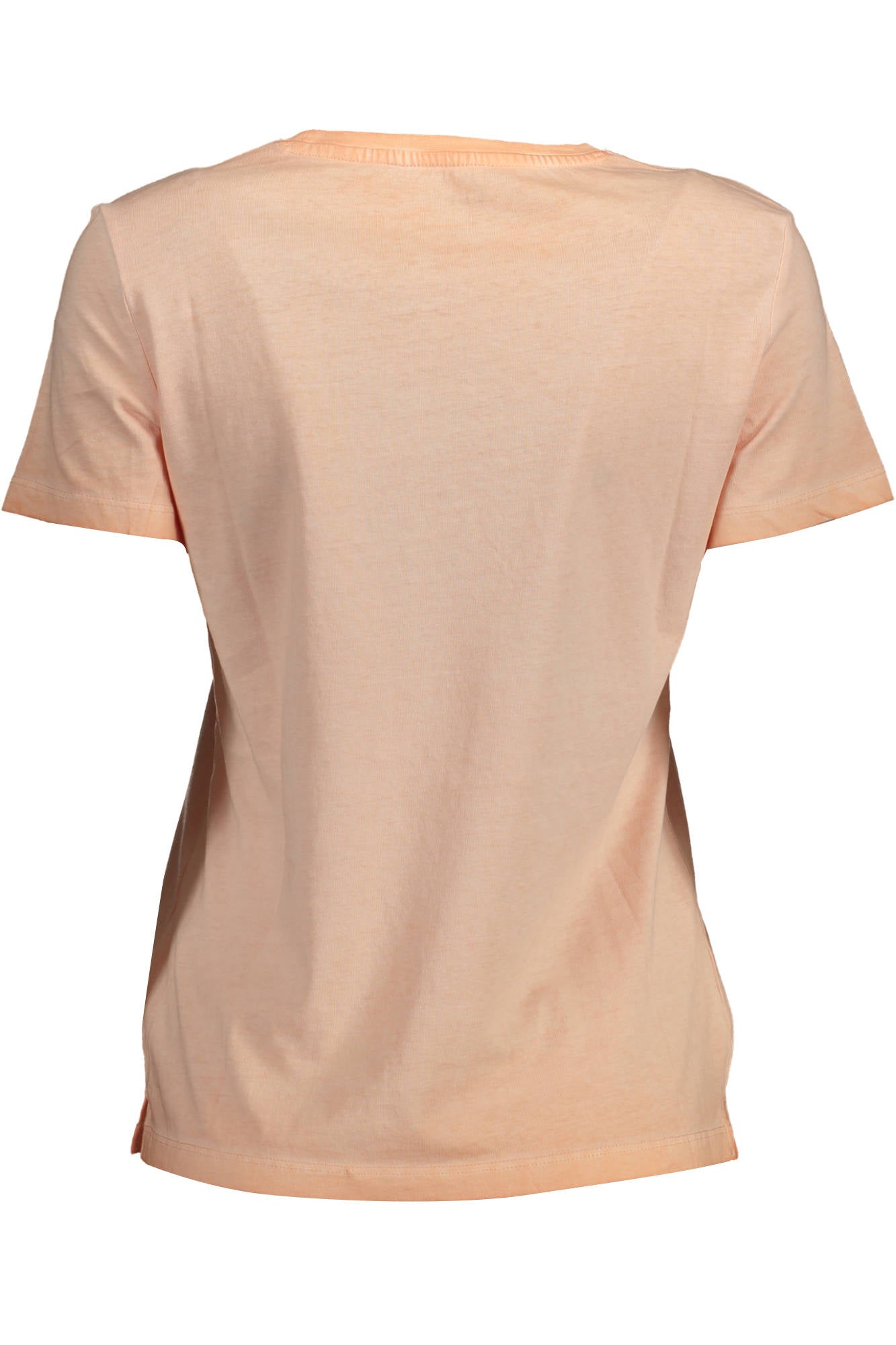 GUESS JEANS WOMENS SHORT SLEEVE T-SHIRT PINK