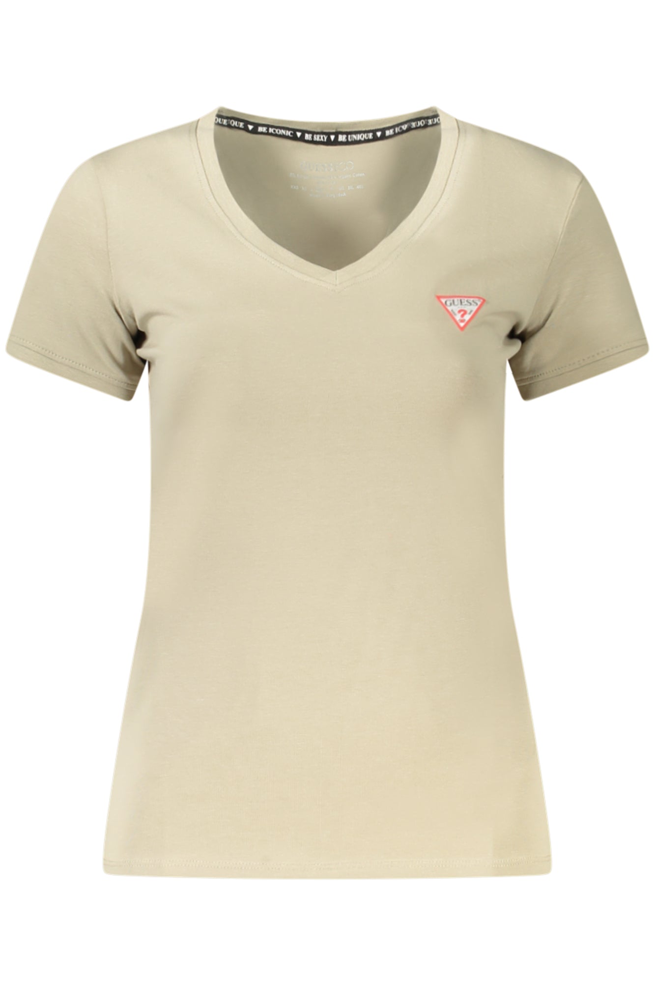 GUESS JEANS GREEN WOMENS SHORT SLEEVE T-SHIRT