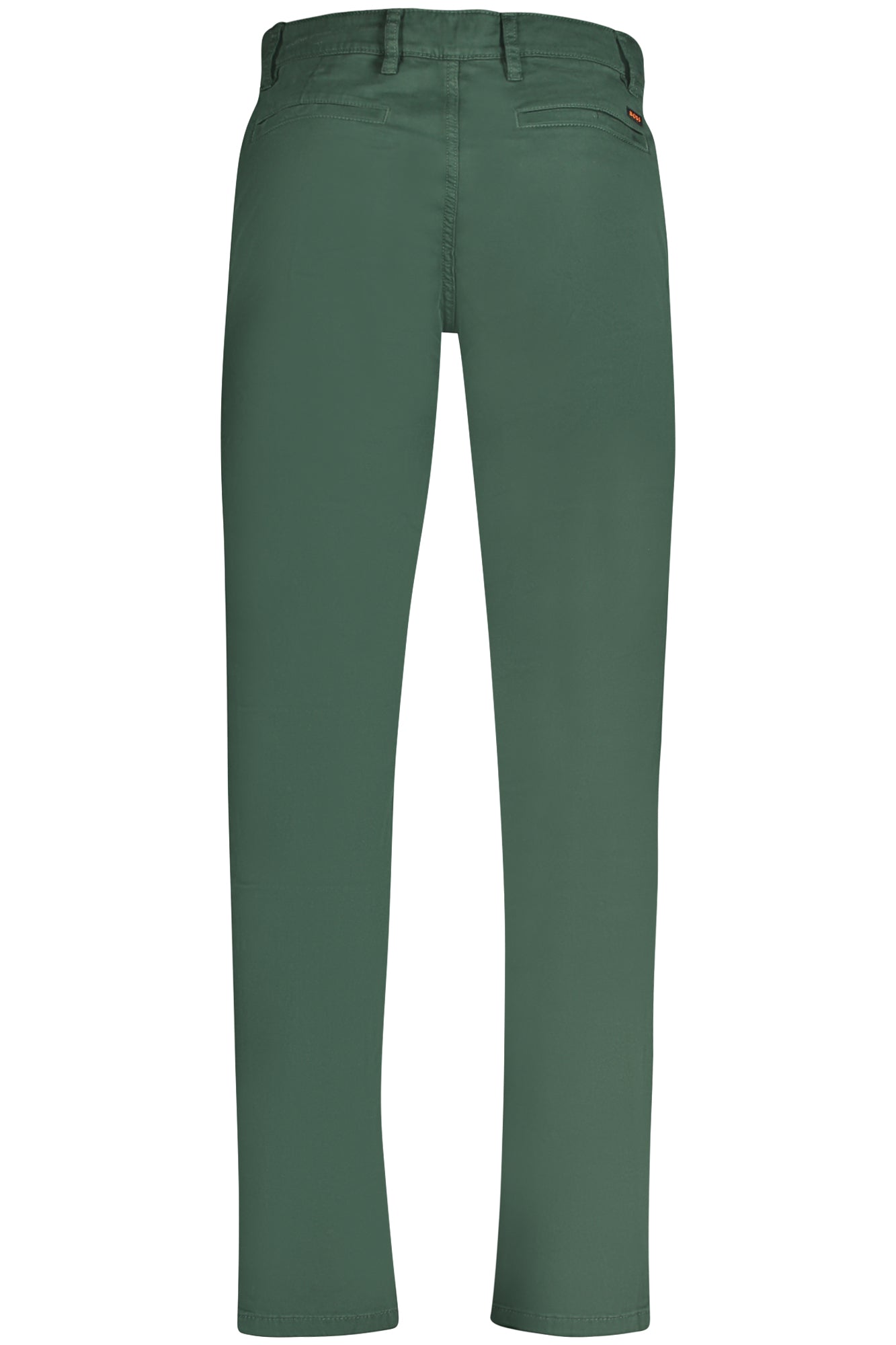 HUGO BOSS MENS GREEN TROUSERS