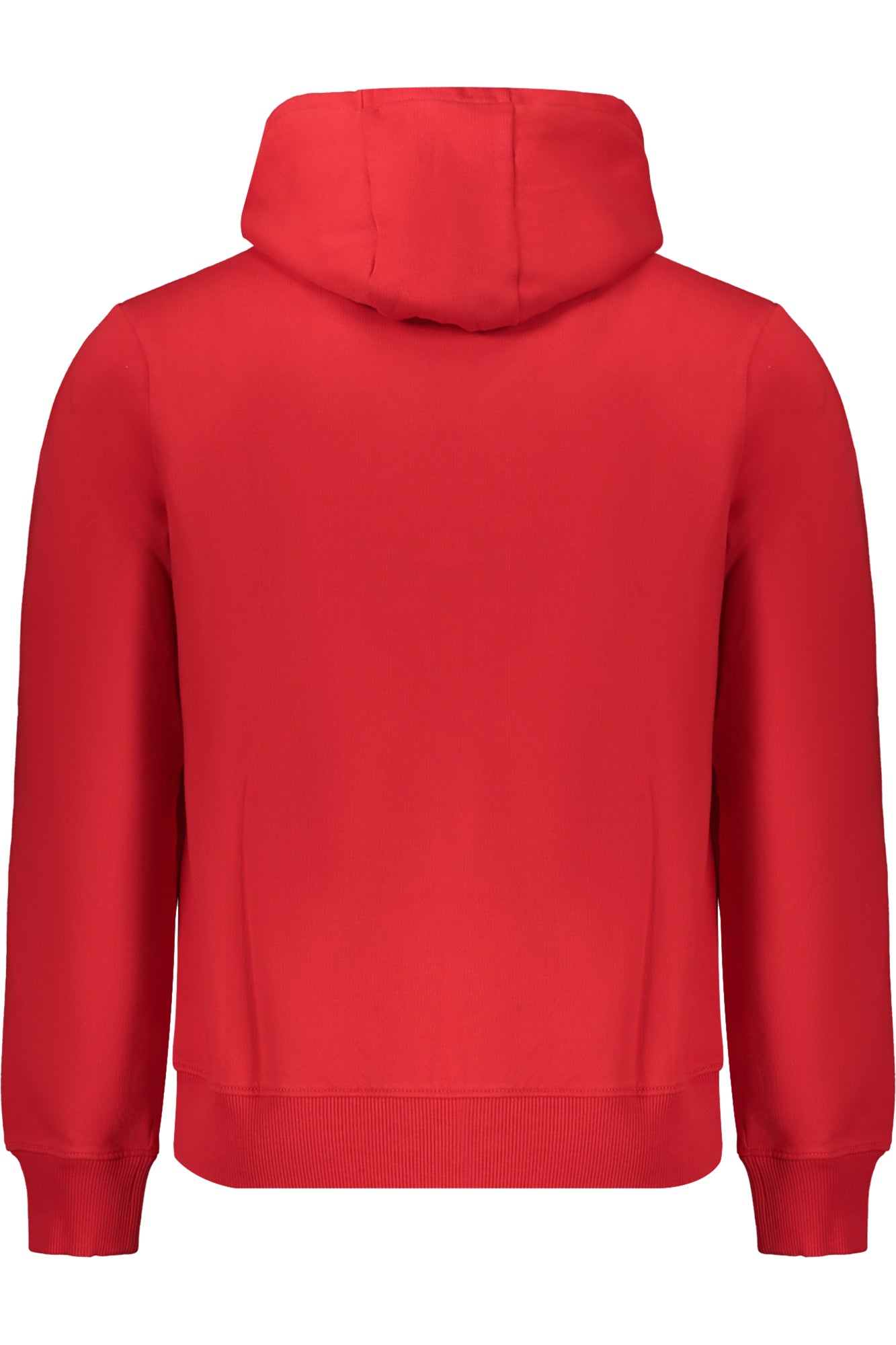NAPAPIJRI RED MENS ZIP-LESS SWEATSHIRT