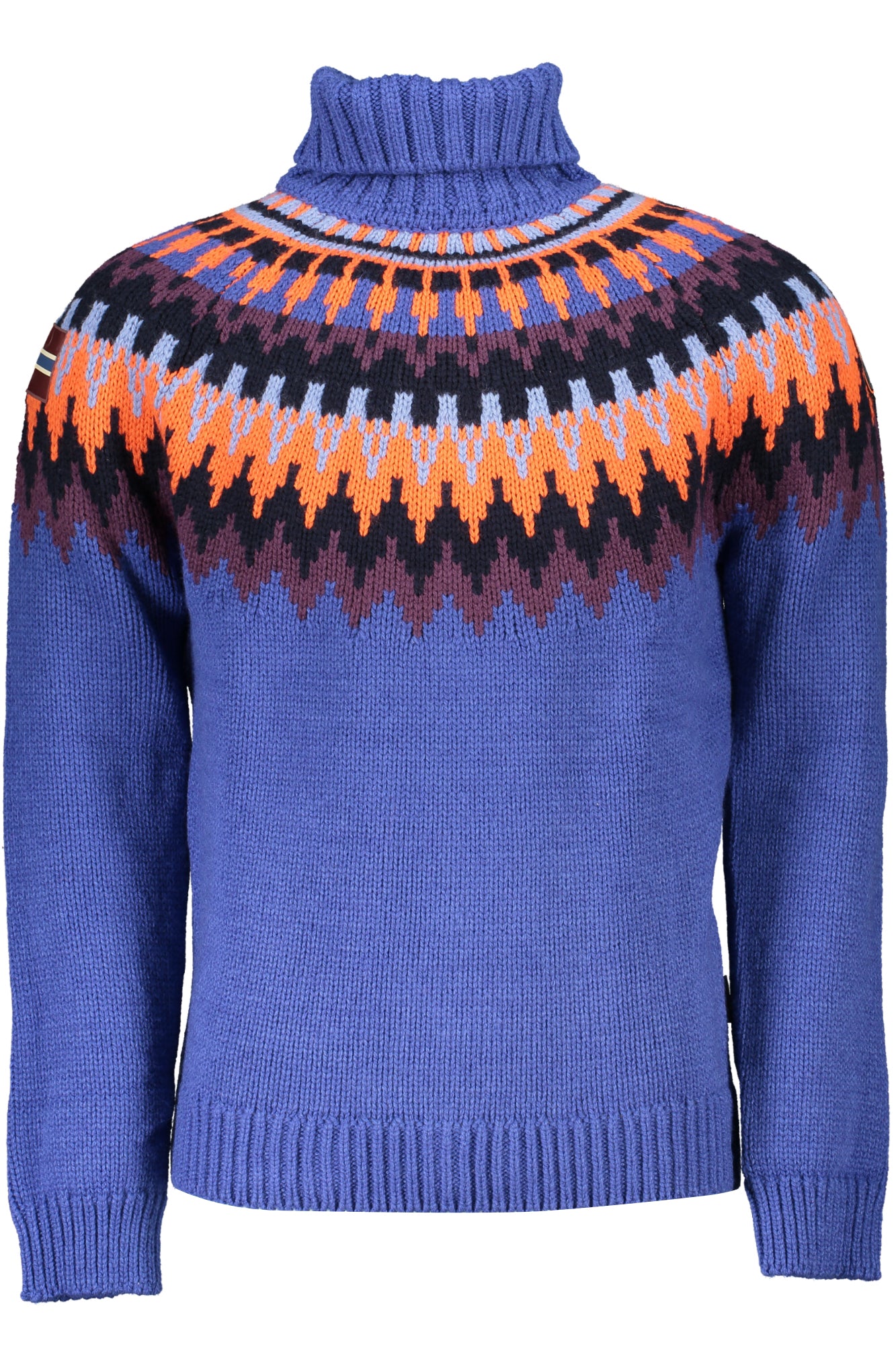 NAPAPIJRI MENS BLUE SWEATER