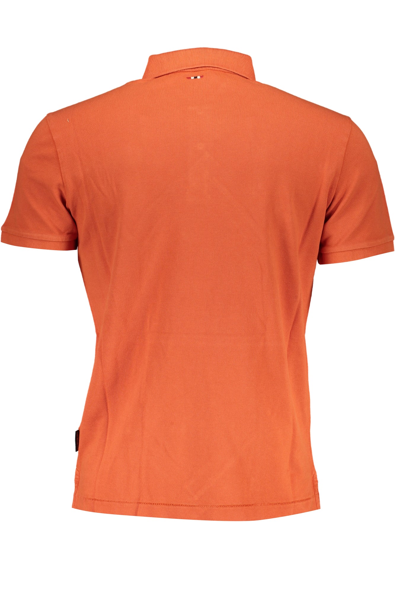 NAPAPIJRI MENS ORANGE SHORT SLEEVED POLO SHIRT