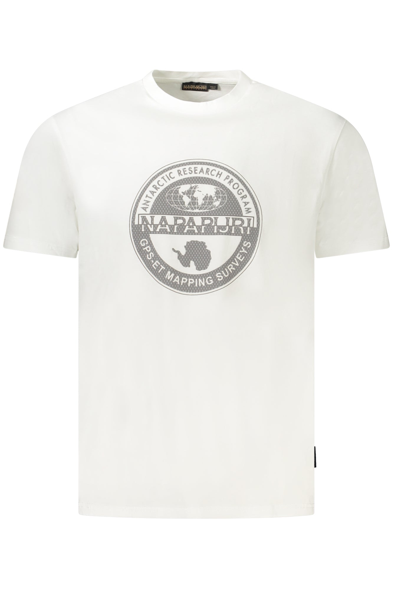 NAPAPIJRI SHORT SLEEVE T-SHIRT MEN WHITE