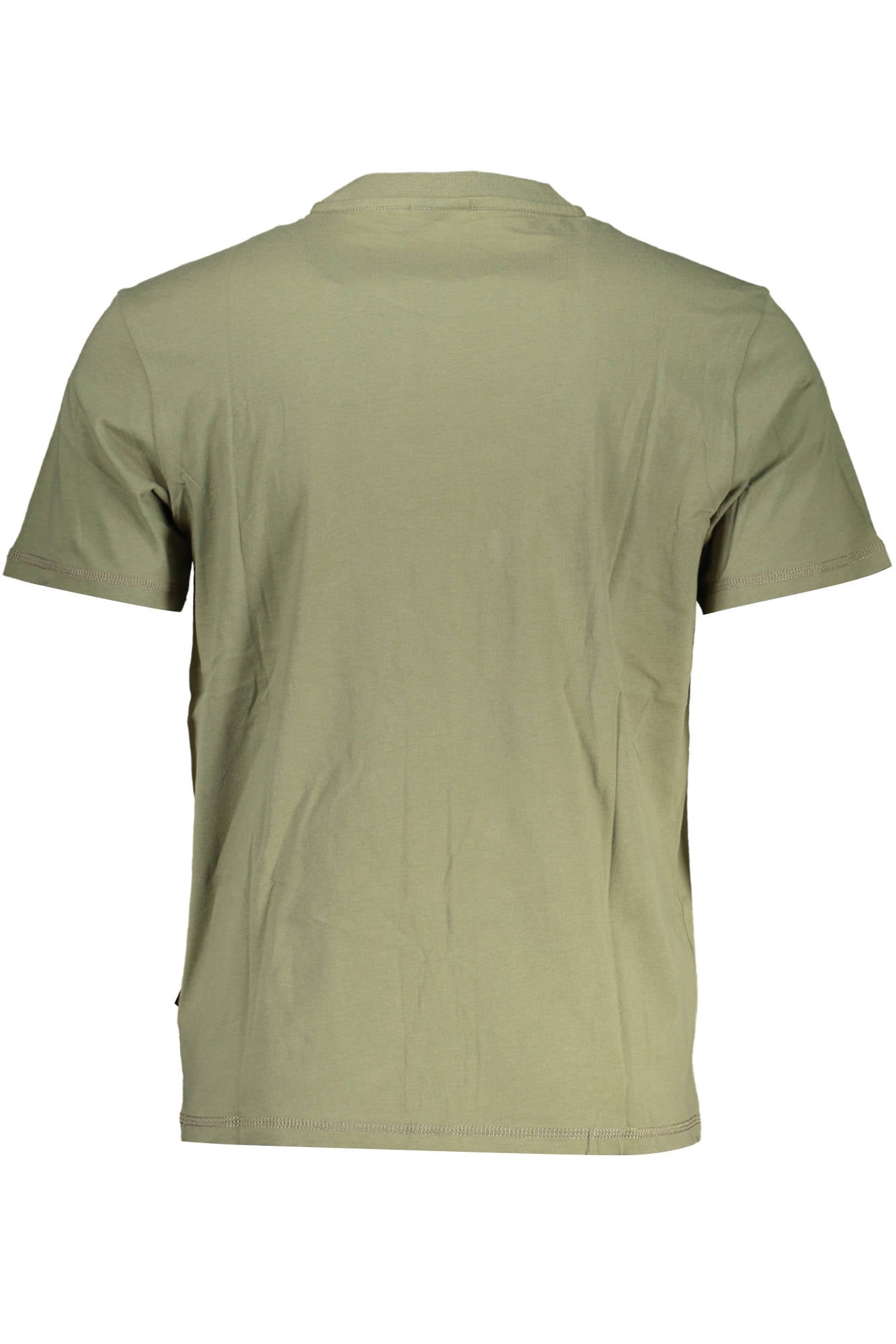NAPAPIJRI GREEN MENS SHORT SLEEVE T-SHIRT