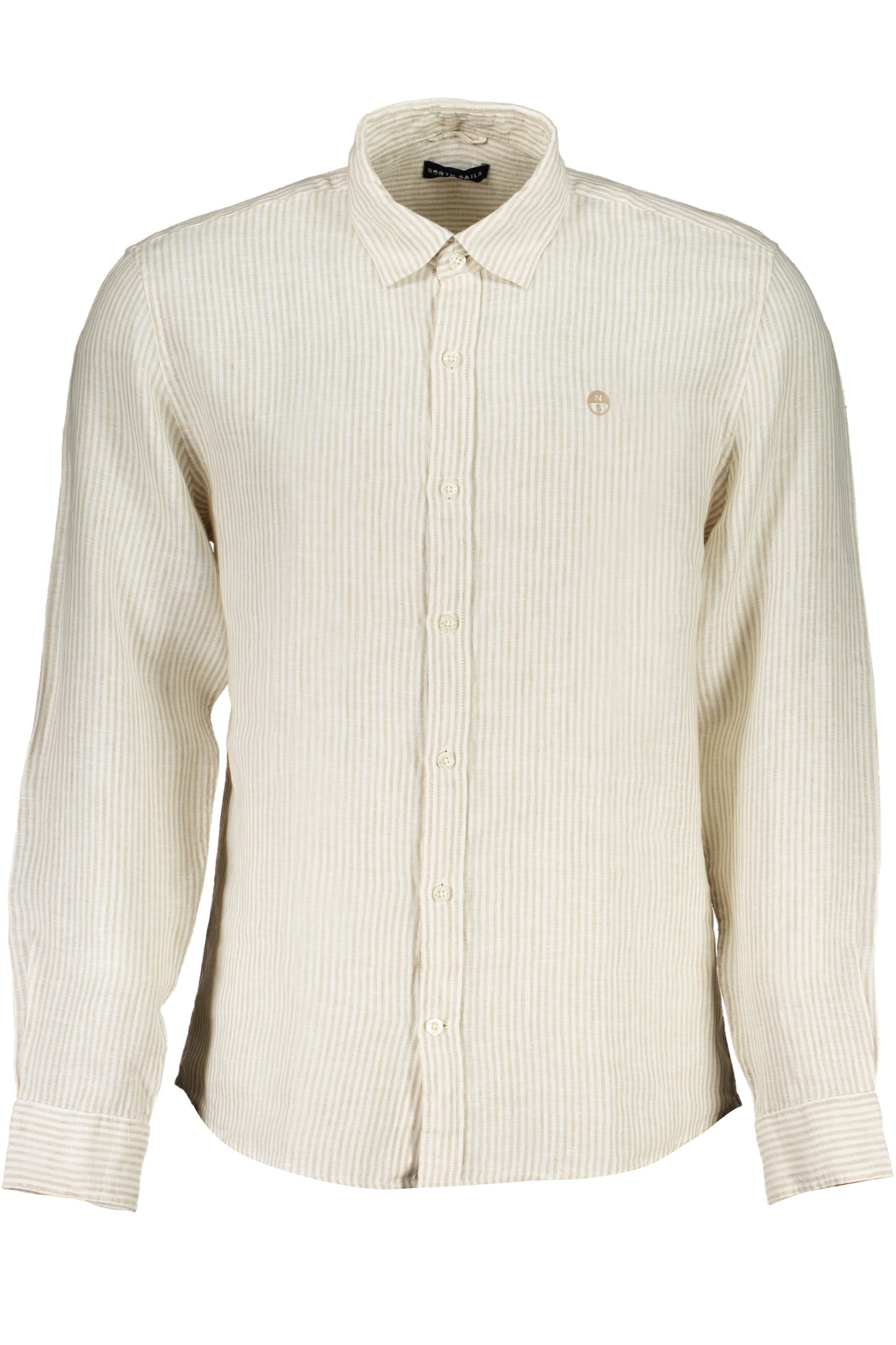 NORTH SAILS MENS LONG SLEEVE SHIRT BEIGE