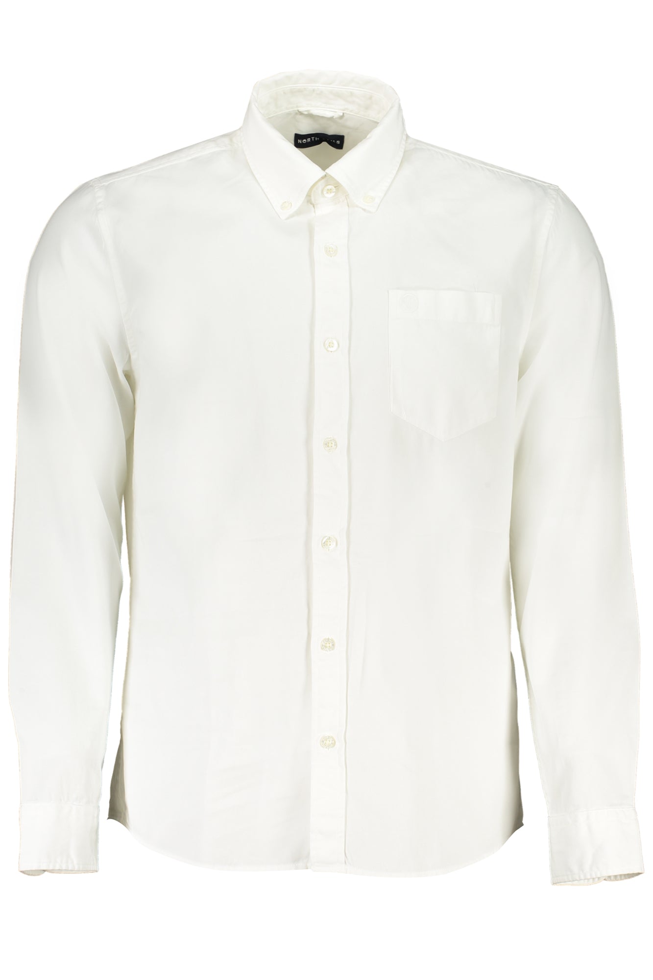 NORTH SAILS MENS WHITE LONG SLEEVE SHIRT